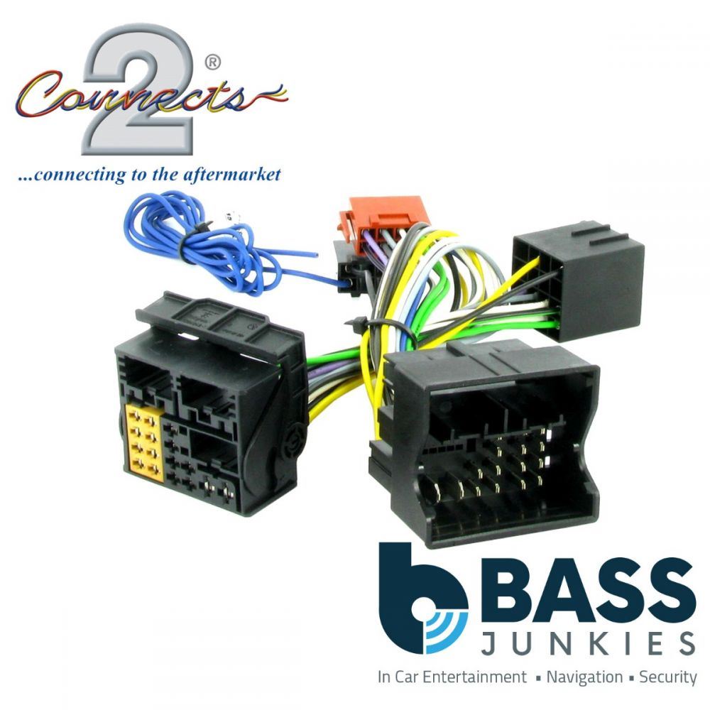 Connects2 CT10ST03 - Seat Leon Toledo Parrot SOT T-Harness Cable Wiring Lead