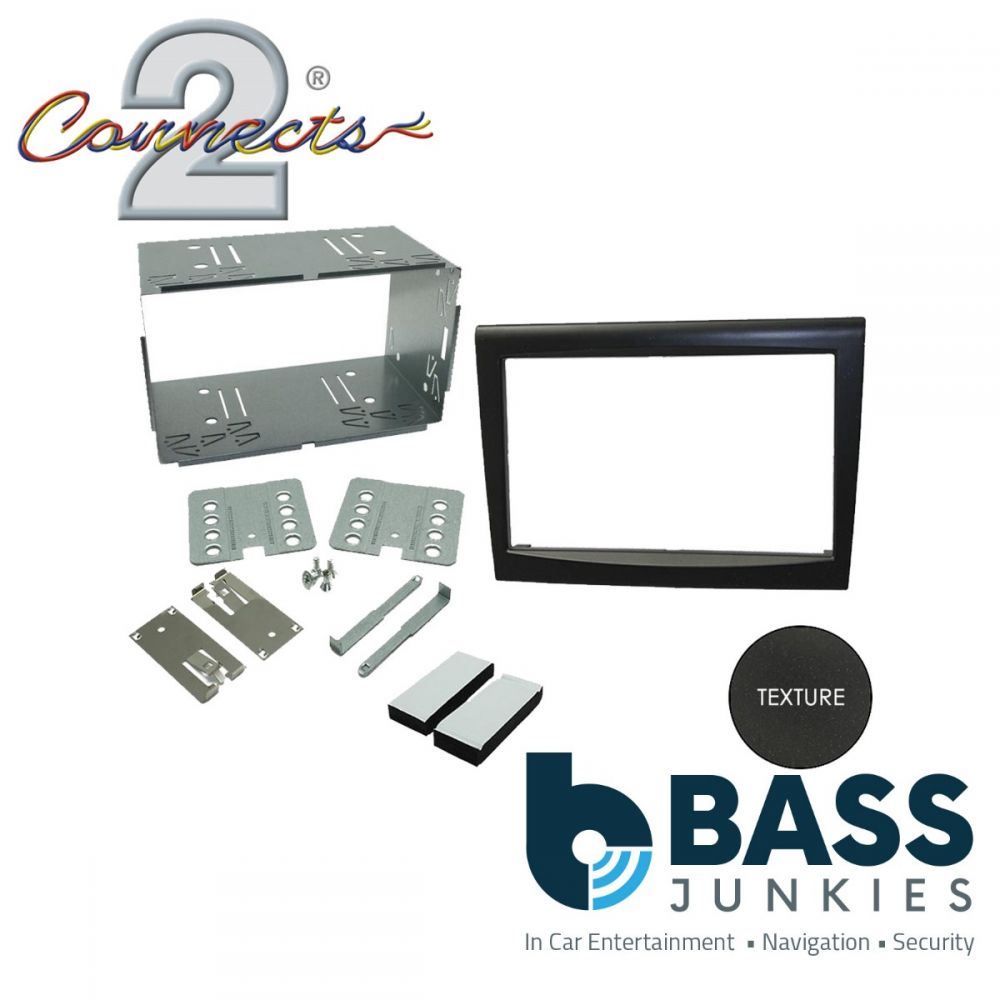 Connects2 CT23PO04 Porsche 911 Boxster Cayman Car Stereo Double Din Facia Plate Panel