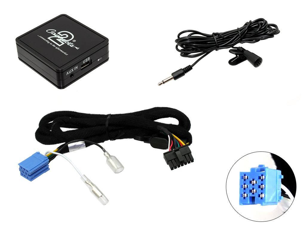Connects2 CTACTBT001 Citroen Bluetooth Music Streaming Handsfree Car Kit