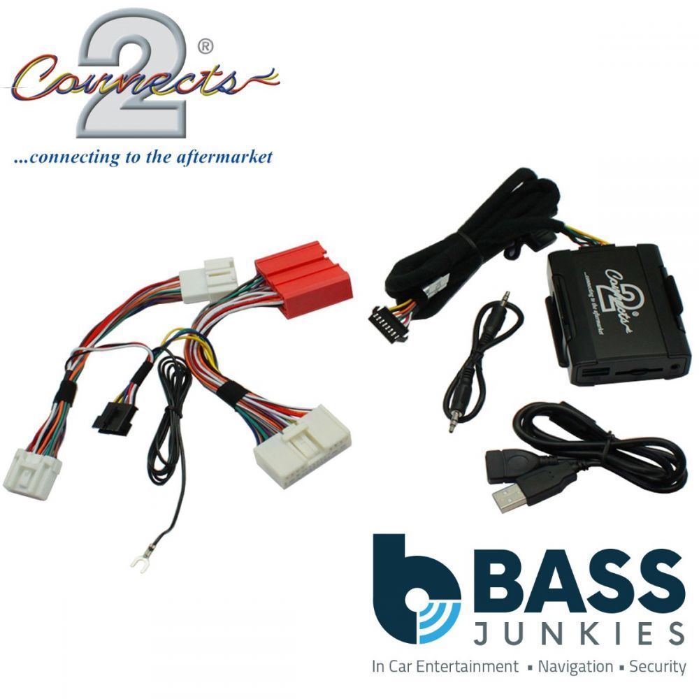 Connects2 CTAMZUSB002 Mazda 3 5 6 CX-7 Car USB Aux Interface Adapter
