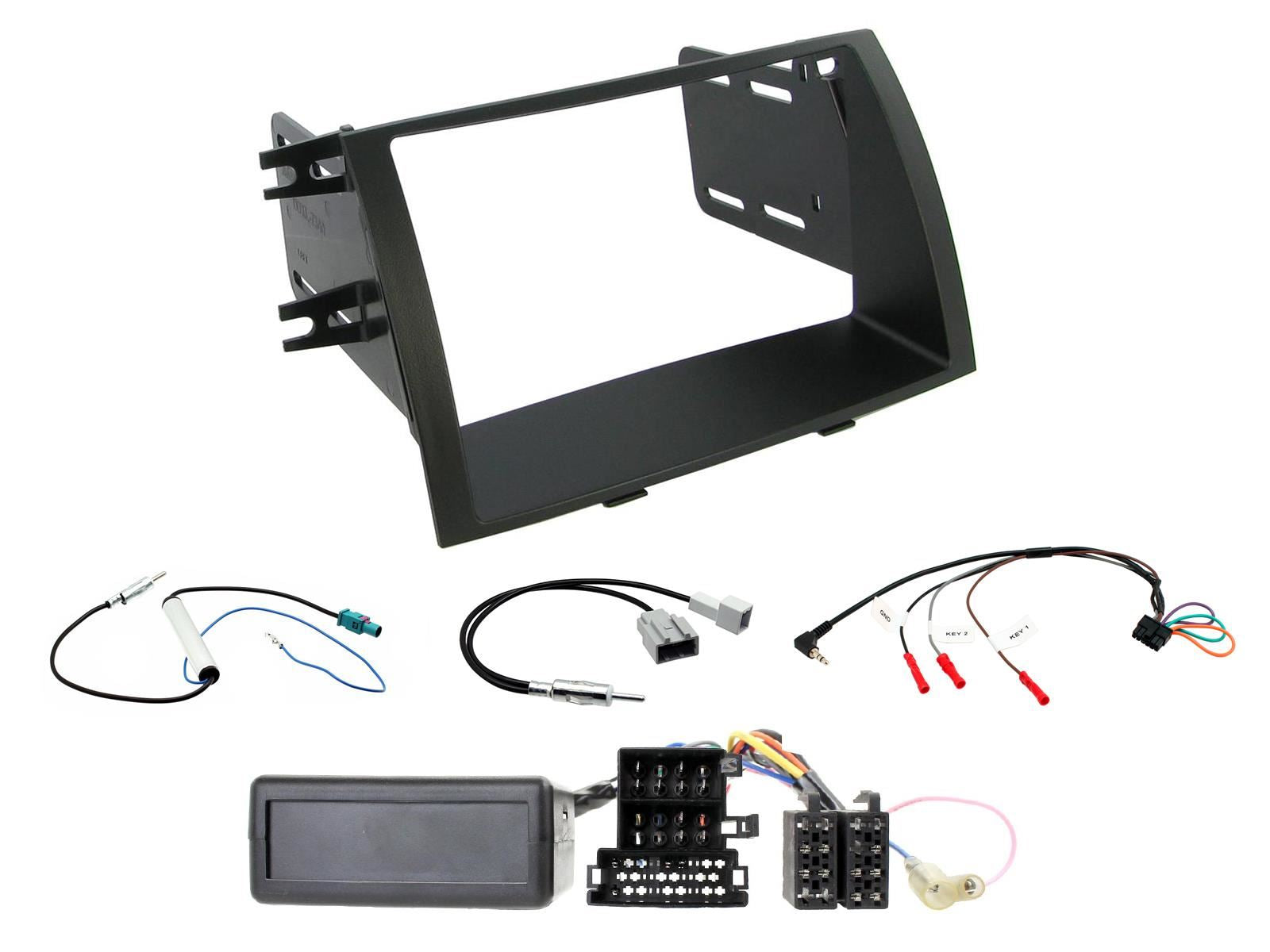 Connects2 CTKKI06 Kia Sorento 2009 Onwards Double Din Facia Car Stereo Steering Wheel Interface
