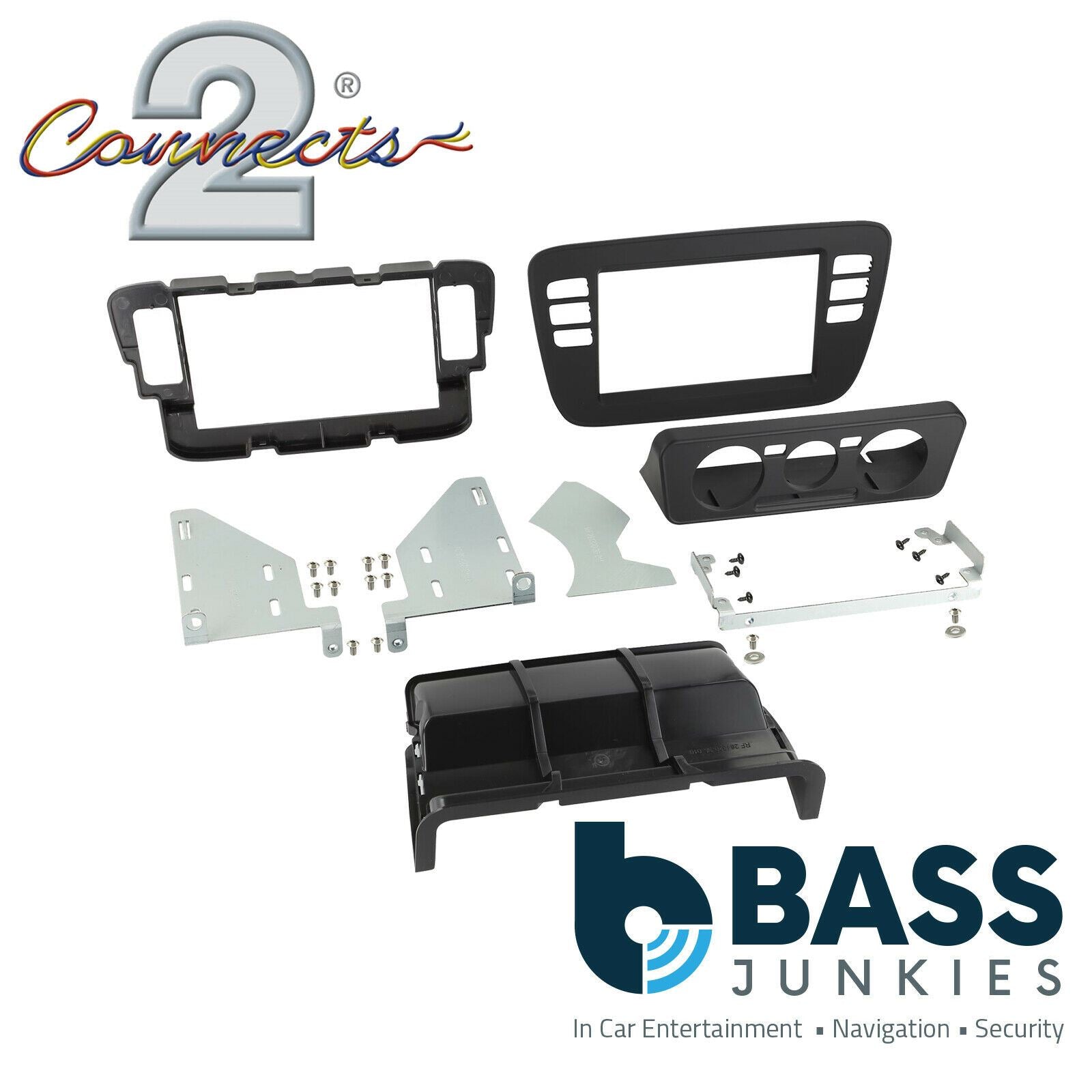 Connects2 CT23VW21 - Volkswagen UP! 2012 - 2017 Double Din Fascia Panel
