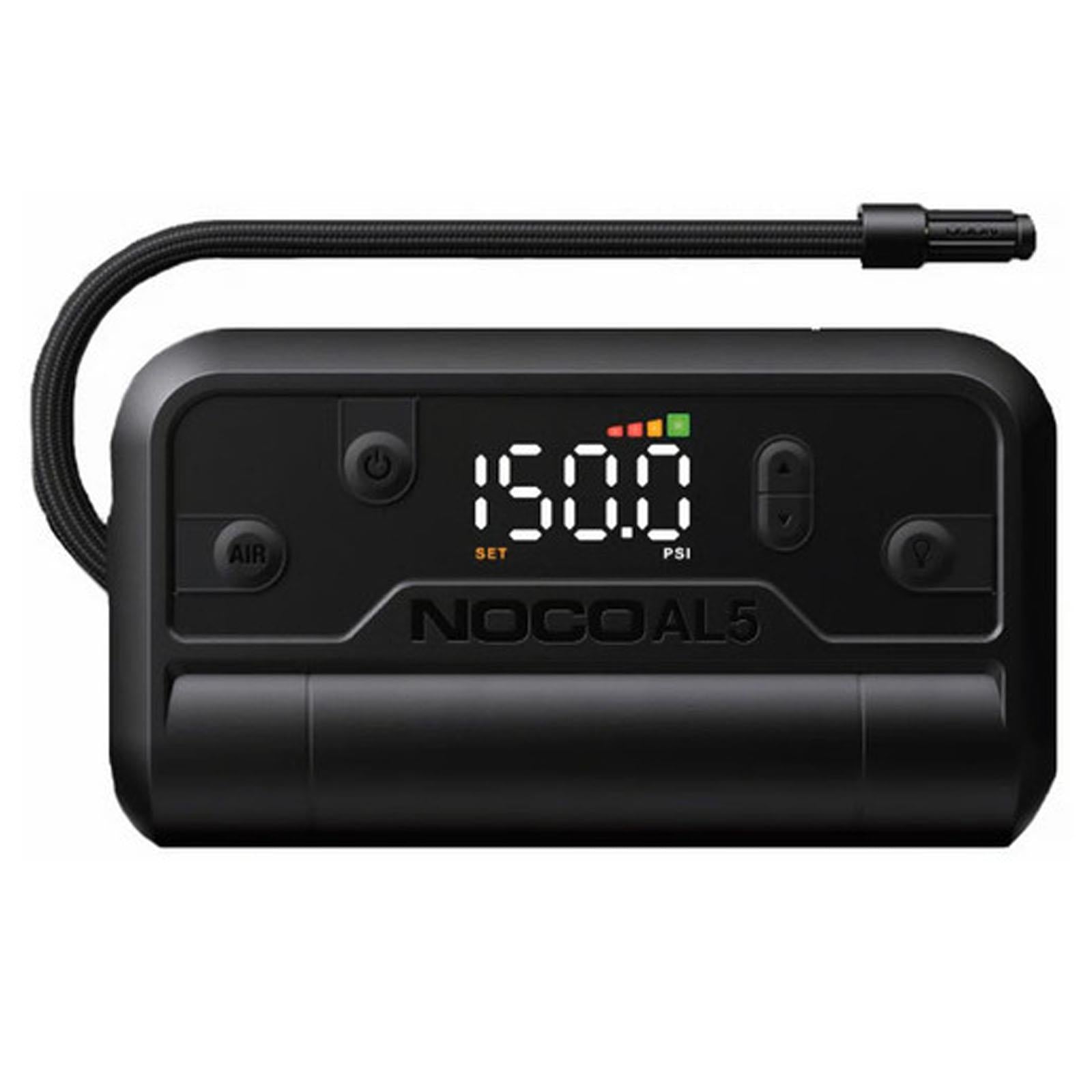 NOCO AL5 Cordless Tyre Inflator Air Compressor 130 PSI USB-C Rechargeable