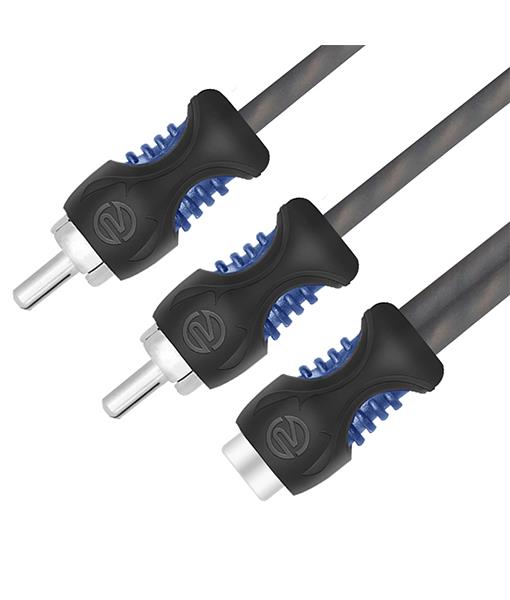Recoil R1F2M - Echo Series OFC RCA Y-adaptor 1 Female to 2 Male Pair