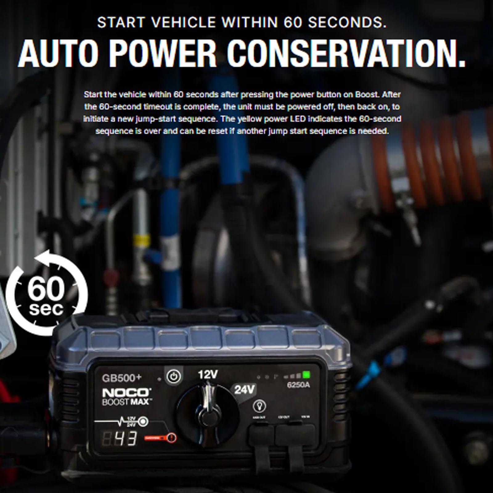 NOCO GB500 - 20,000A 12V / 80,000A 24V UltraSafe Lithium Jump Starter