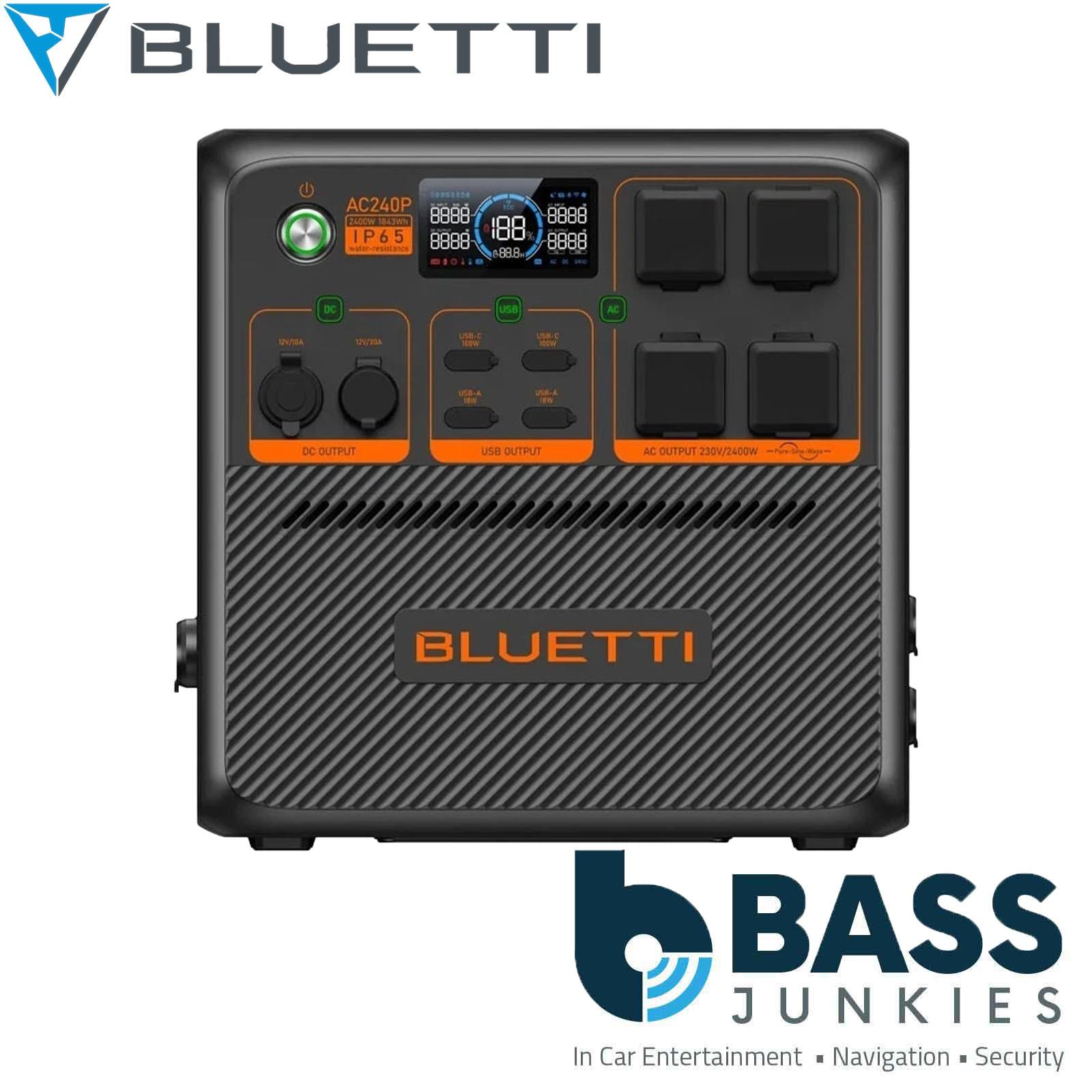 BLUETTI AC240P - Portable Power Station 2,400W, 1,843Wh