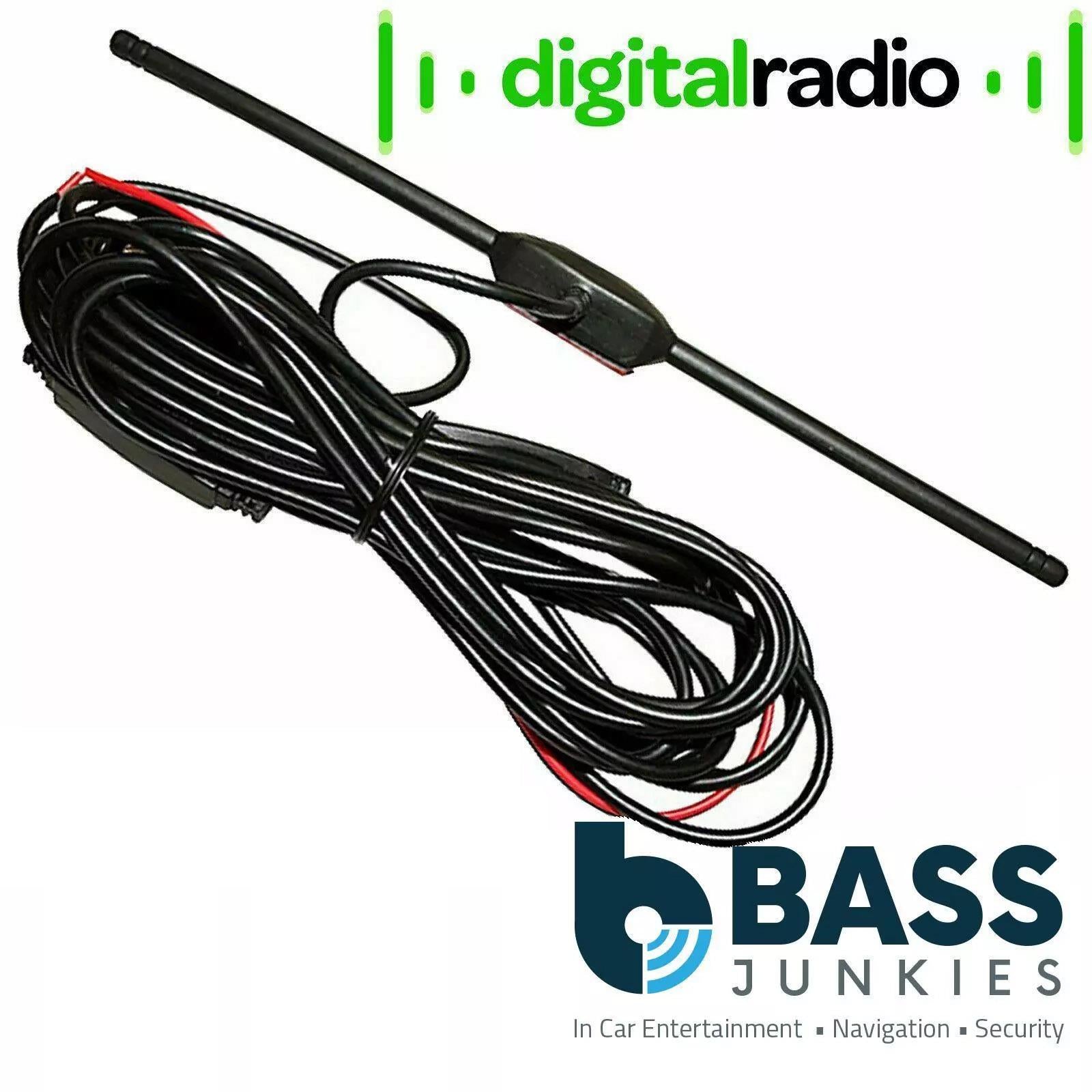 CT27UV82 Car Radio Stereo T-Bar DAB Amplified Active SMB Aerial Antenna