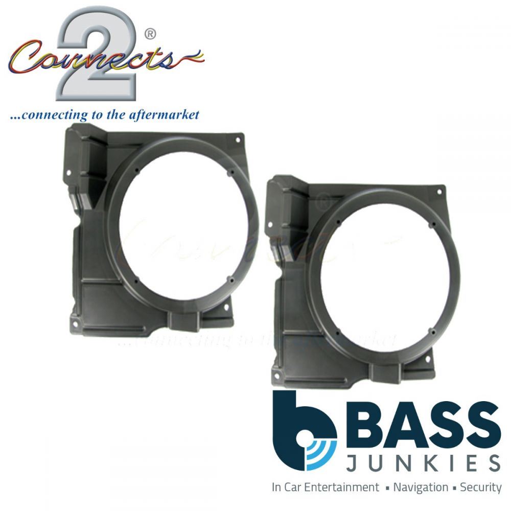 Connects2 CT25VW09 - Volkswagen Polo 6N2 1999 - 2001 165mm 6.5" Front Door Car Speaker Adapter Brackets