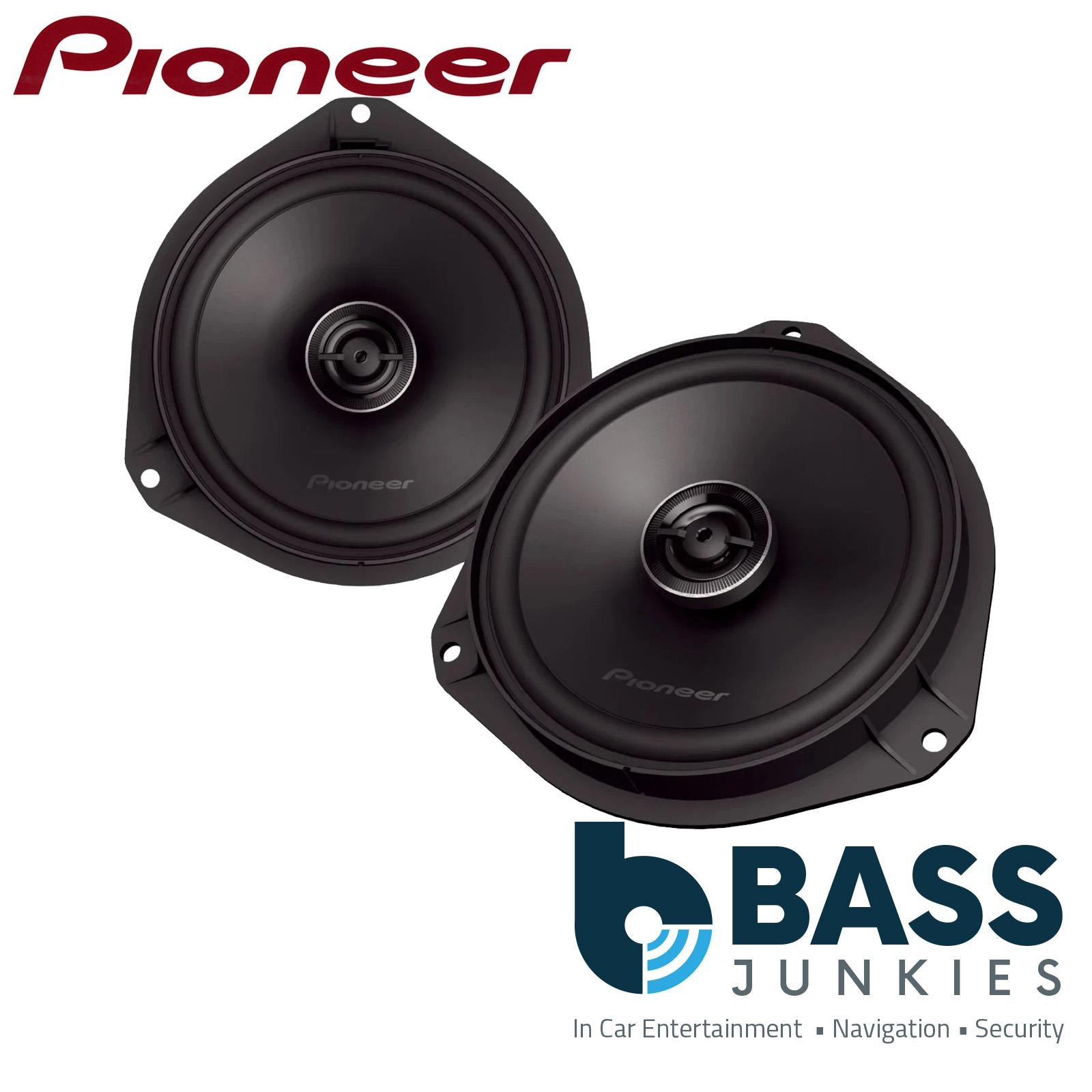Pioneer 700 Watts 6.5" 2-Way Coaxial Front Car Speakers For Fiat Ducato8 2021 On