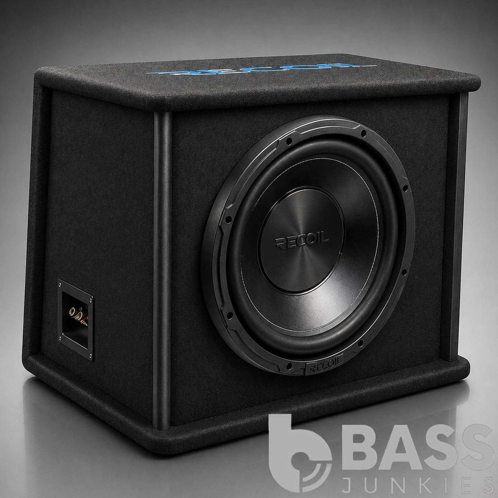 Recoil RS12 Kit - 12" 500W Subwoofer + RL680.1 680W Monoblock Amplifier Amp Kit