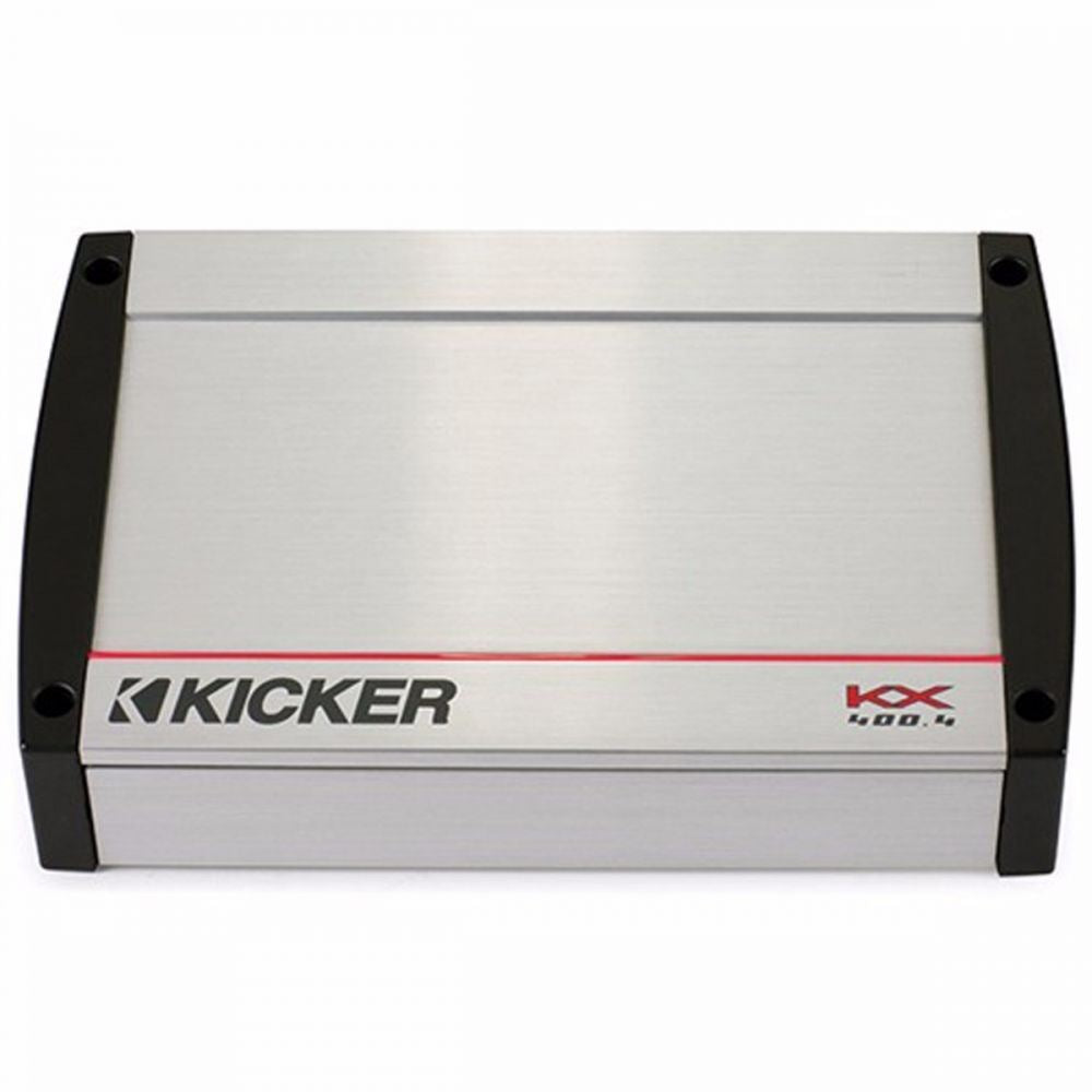 Kicker KX400.4 - 400 Watts 4 Channel Class D Full-Range Car Amplifier