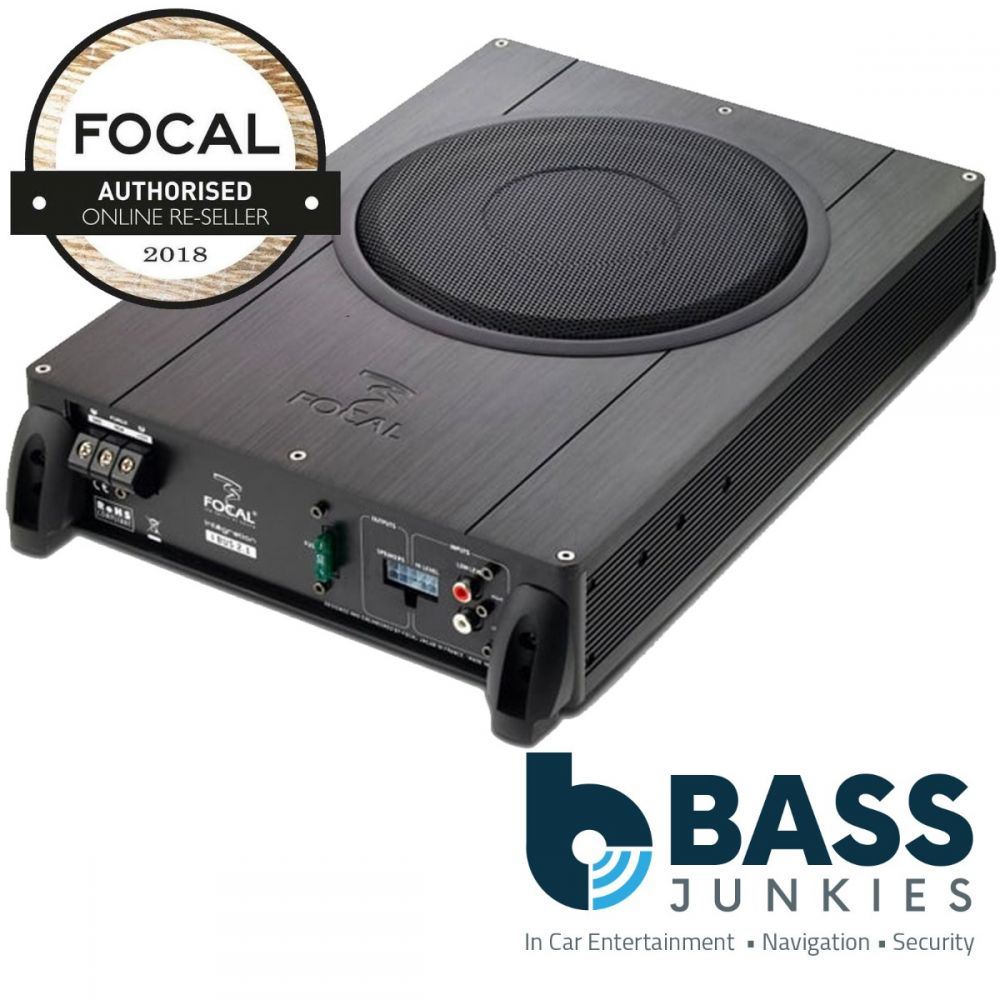 Focal IBUS2.1 - INTEGRATION 8" 150 Watts Amplified Active Underseat Sub Enclosure + 2 x 110 Watts Built In Amp