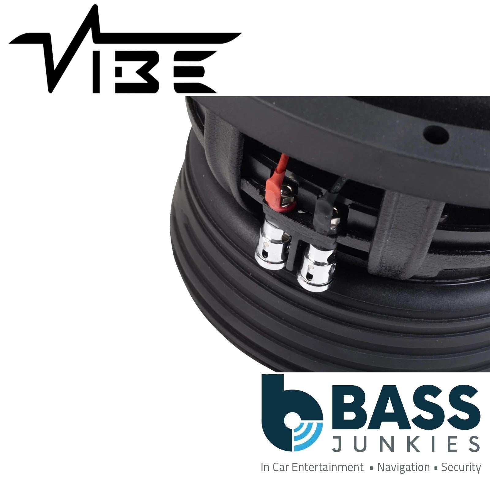 VIBE Black Death BD8D2-V4 - 8inch 2400W 2Ohm SPL Car Audio Bass Subwoofer