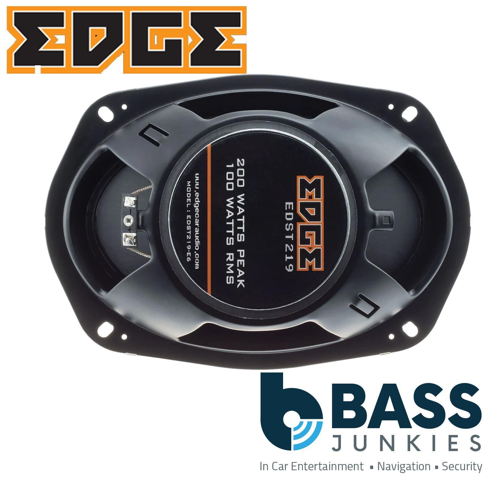 Edge ED209-E2 6"x9" Inch 600 Watts 3 Way Tri-axial Car Van Speakers