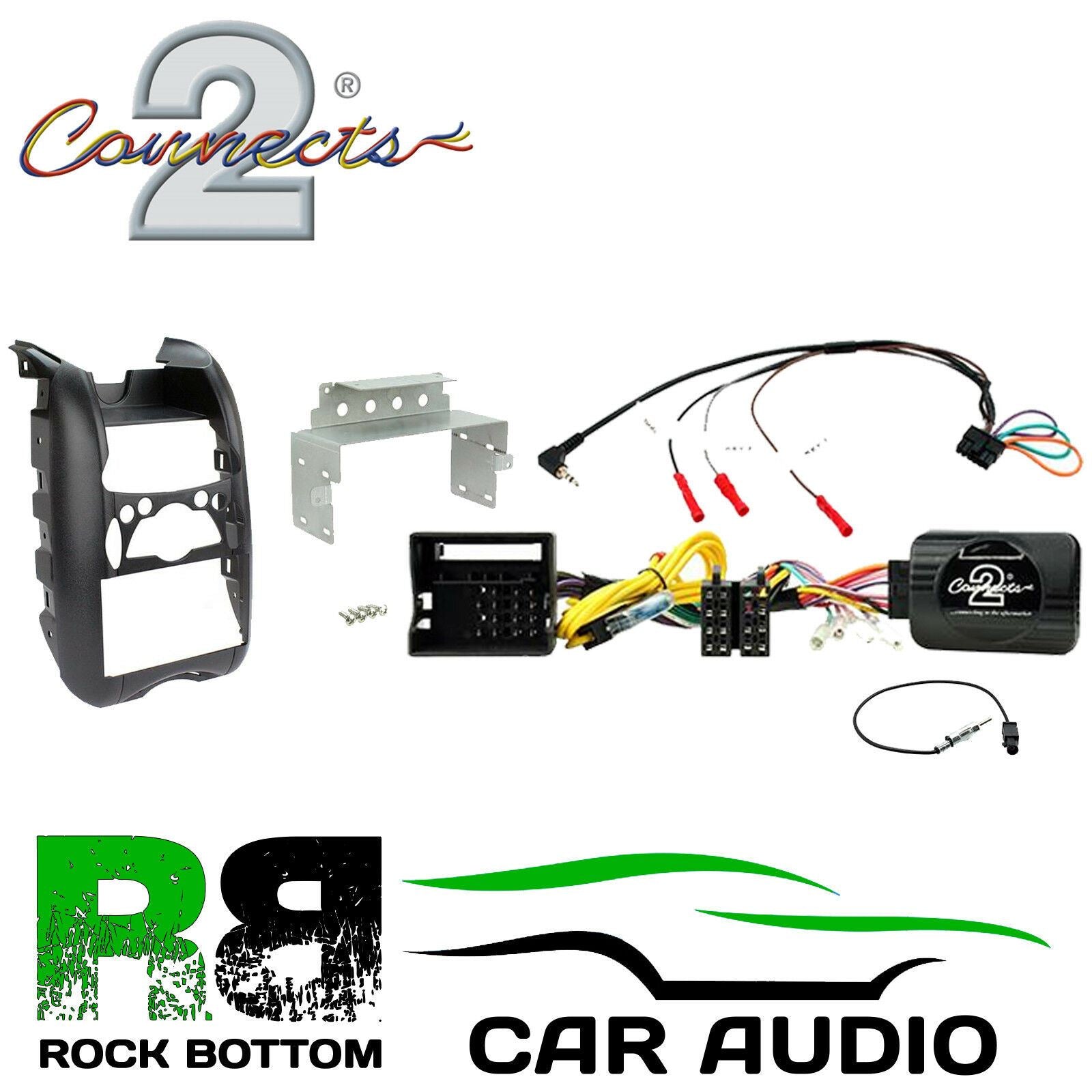 BMW Mini 2006-2013 SONY Bluetooth CD Car Stereo Black Fascia Kit CTKBM02