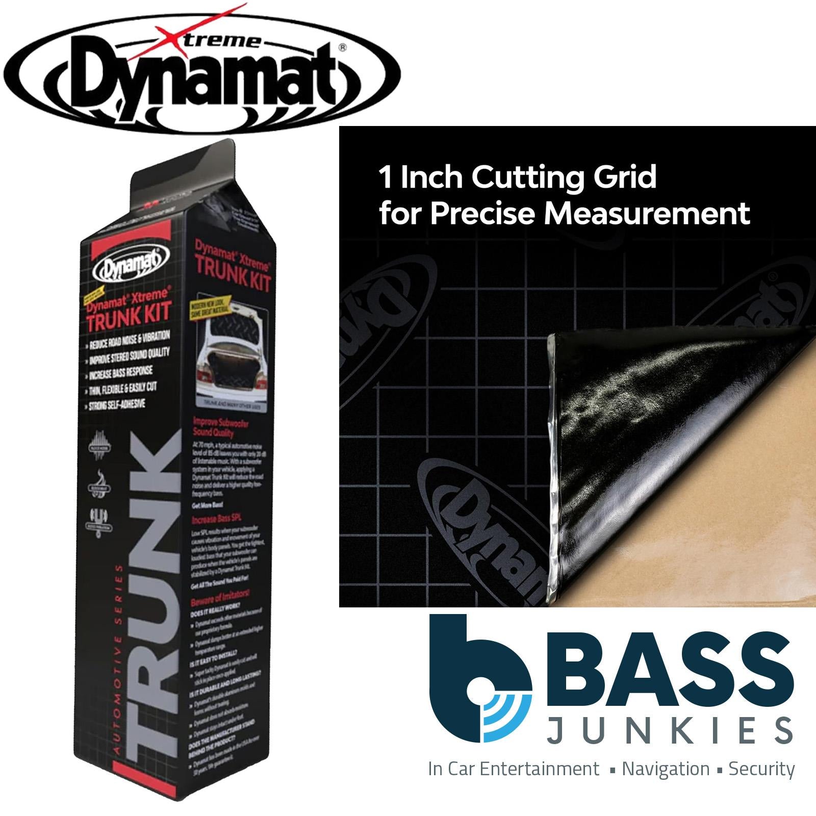 Dynamat DYN19405 - Xtreme Trunk Kit 20 sq.ft 18" x 32" x 5 Sheets Car Sound Deadening Mat