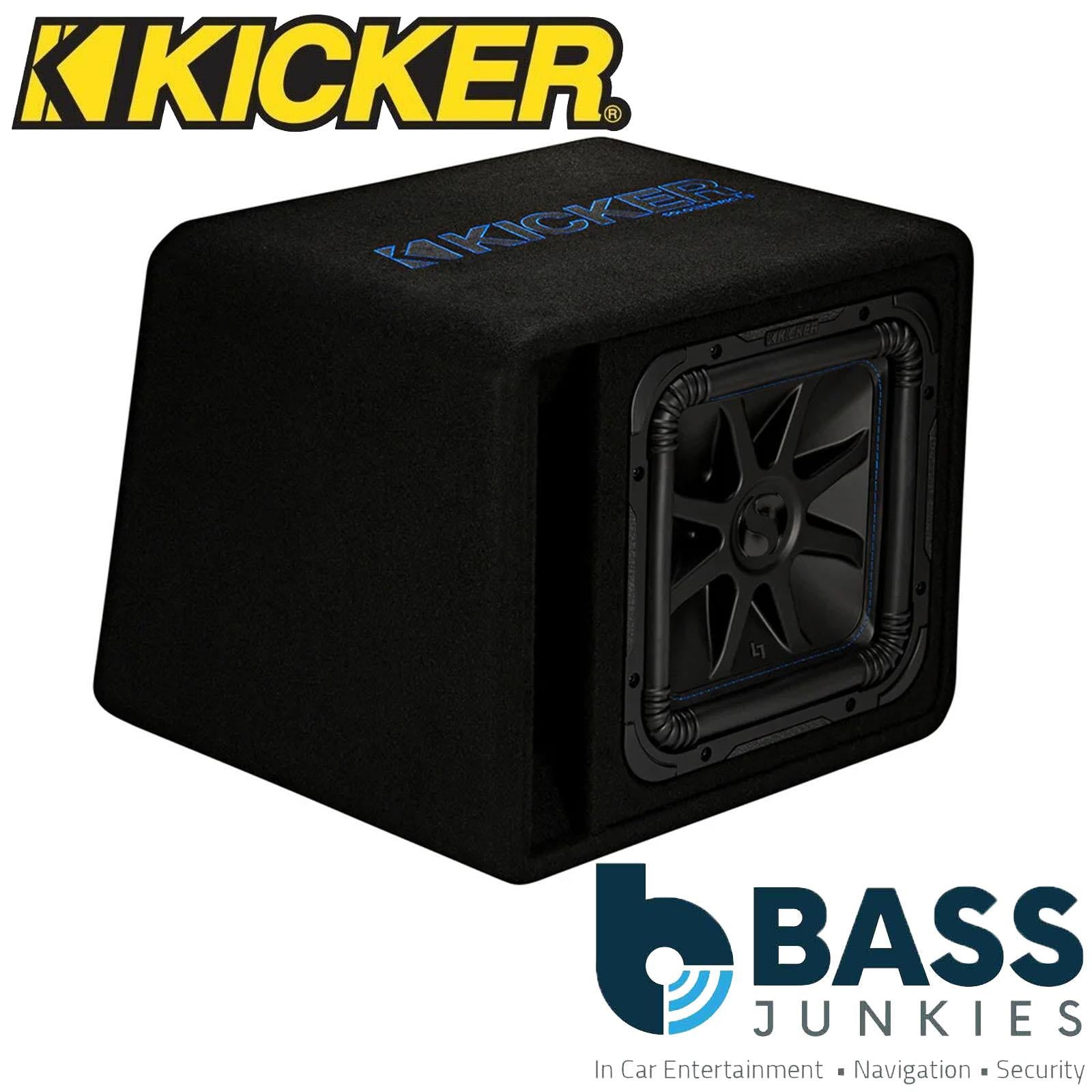 Kicker 44VL7S122 - 1500W 12" Solo-Baric L7S Loaded Car Subwoofer Enclosure 2 Ohm