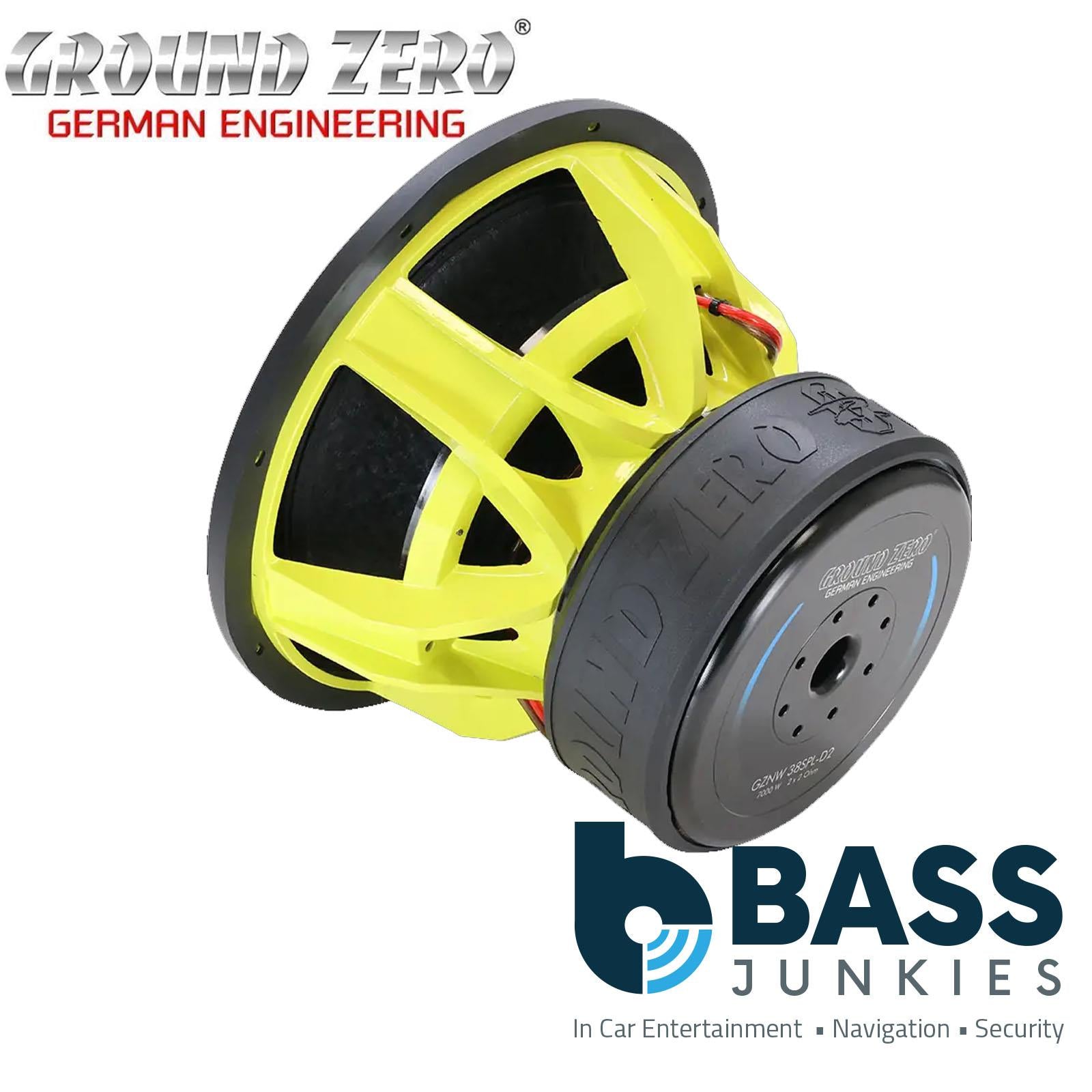 38 cm / 15? high performance SPL subwoofer - 7000 W SPL
