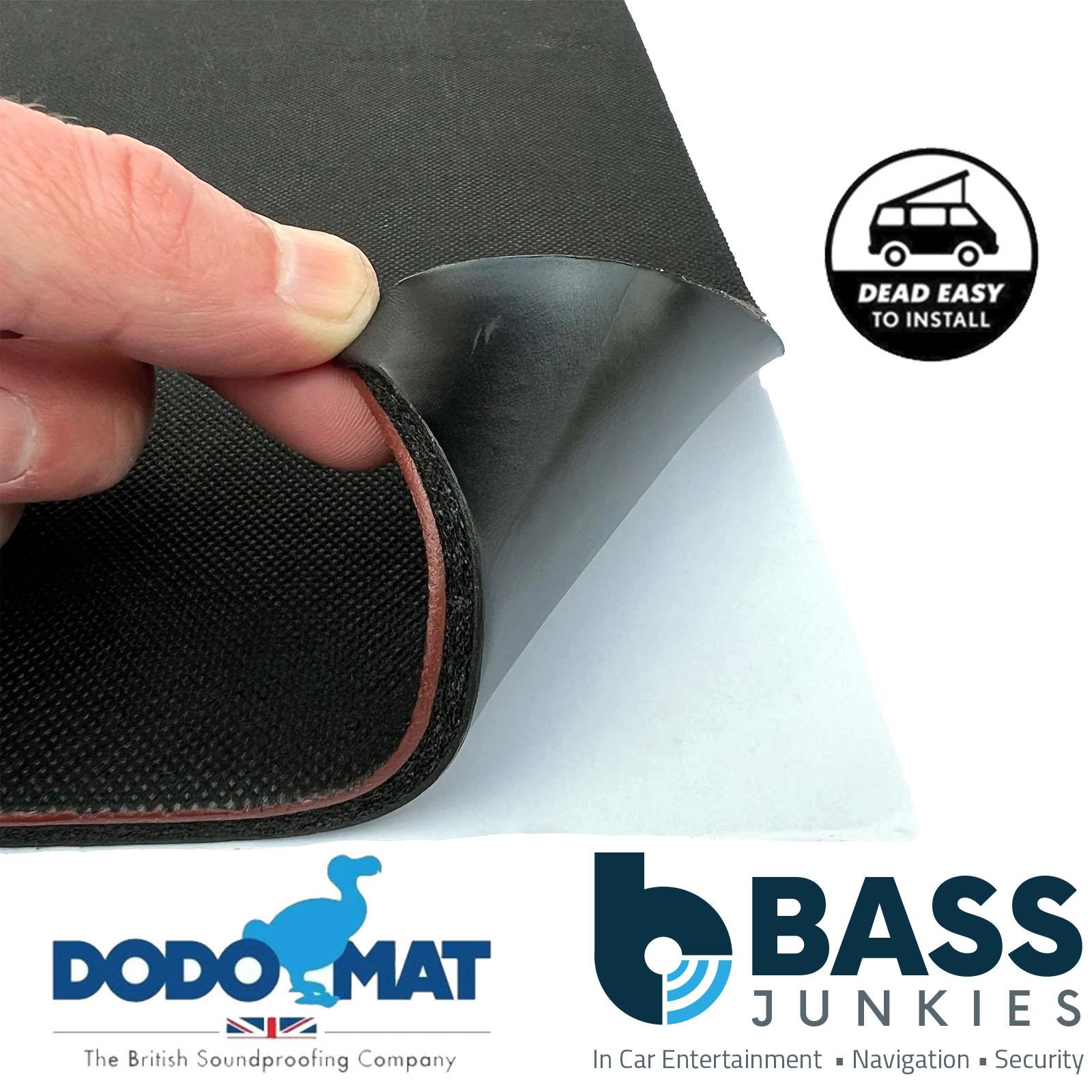 Dodo DOD-ROADBLOK - Car Van 7.5mm Multilayer Self Adhesive Noise Underlay 12 Sheets
