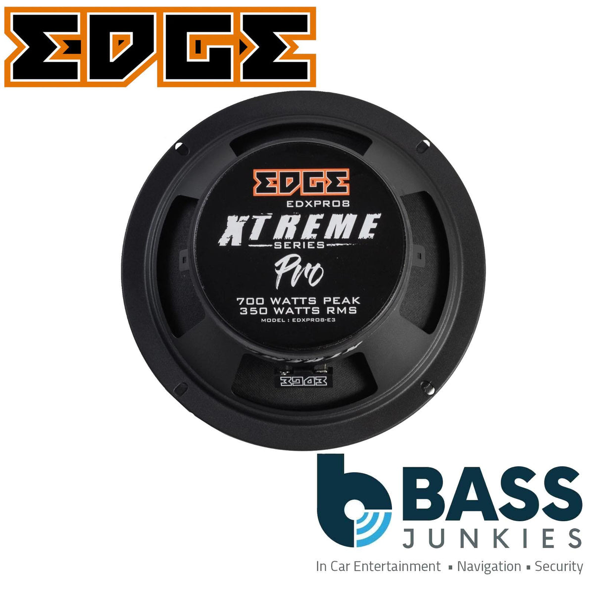 EDGE Xtreme EDXPRO8-E3 - 8" inch 1400 Watts Pro Audio Car Midrange Speakers