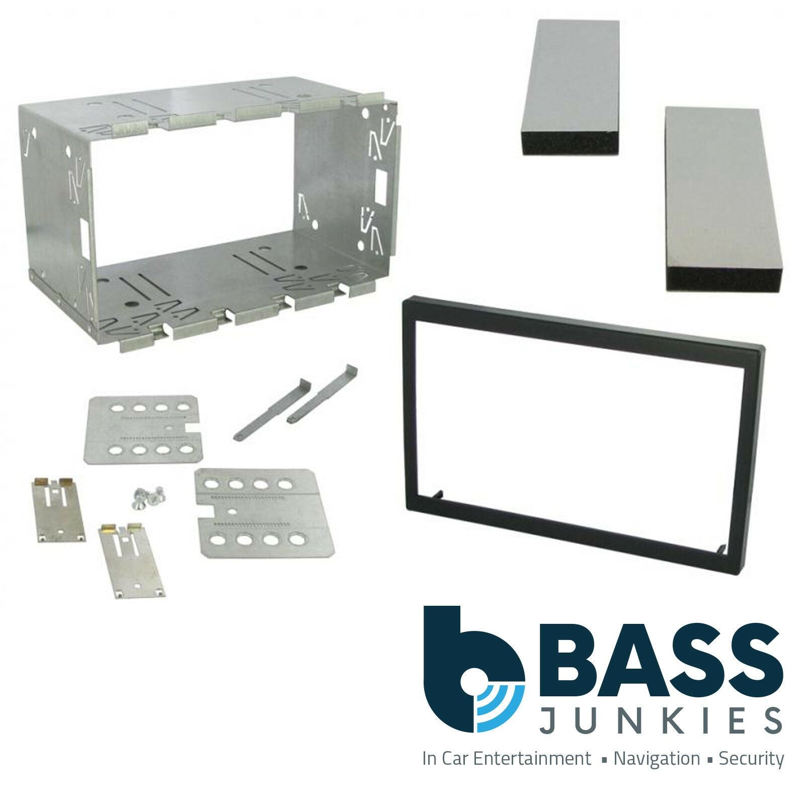 Universal 110mm Double Din 2 Din Car Stereo Facia Fascia Cage Fitting Kit