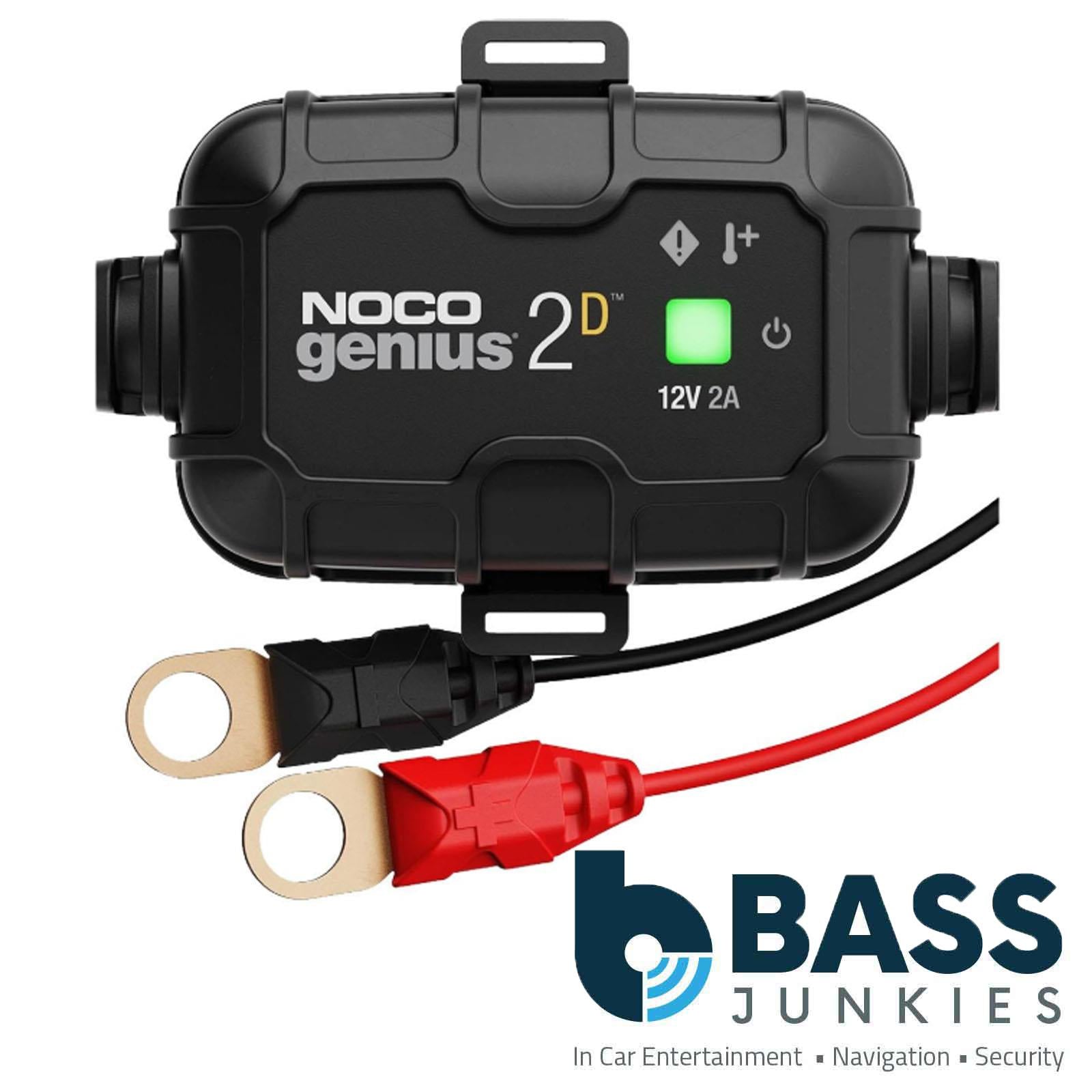NOCO GENIUS2DUK - 2A Onboard Smart Battery Charger 12V AGM EFB Gel Start-Stop