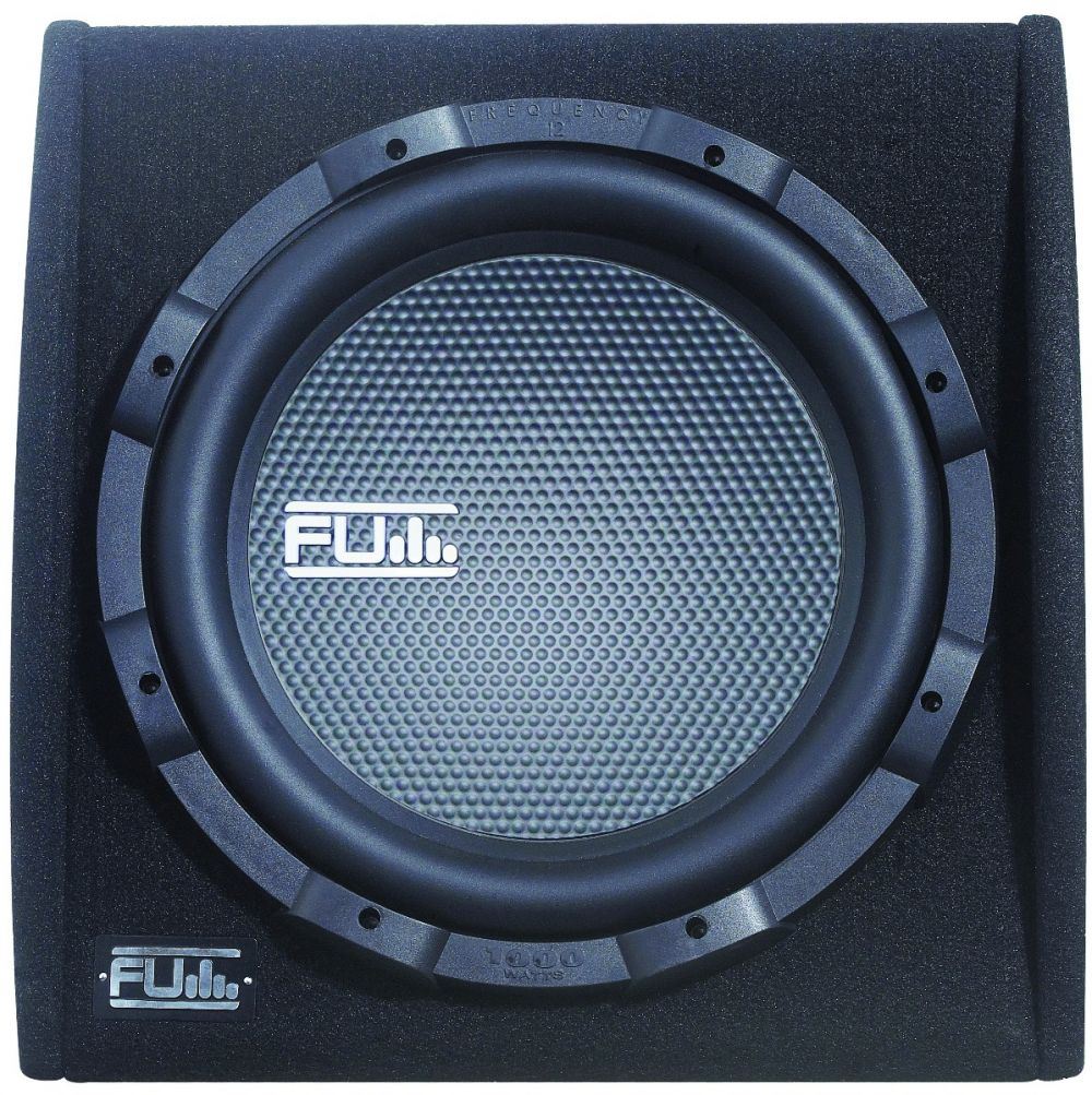 Fli Underground FU12A-F1 - 12" Inch 1000 Watts Active Car Sub Subwoofer Enclosure
