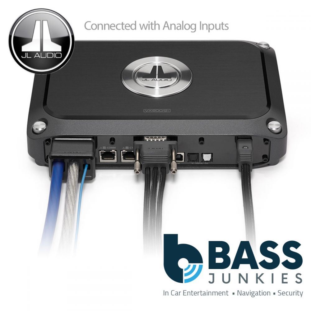 JL Audio VX600/2I 600 Watts 2-Channel Class D Car Amplifier with Integrated DSP