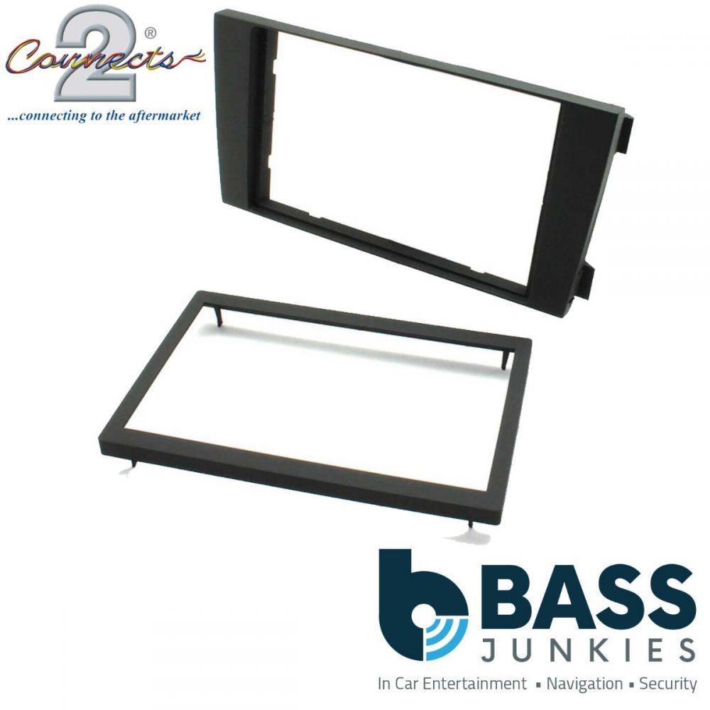 Connects2 CT24AU22 - Audi A6 2001 - 2004 Double Din Fascia Panel