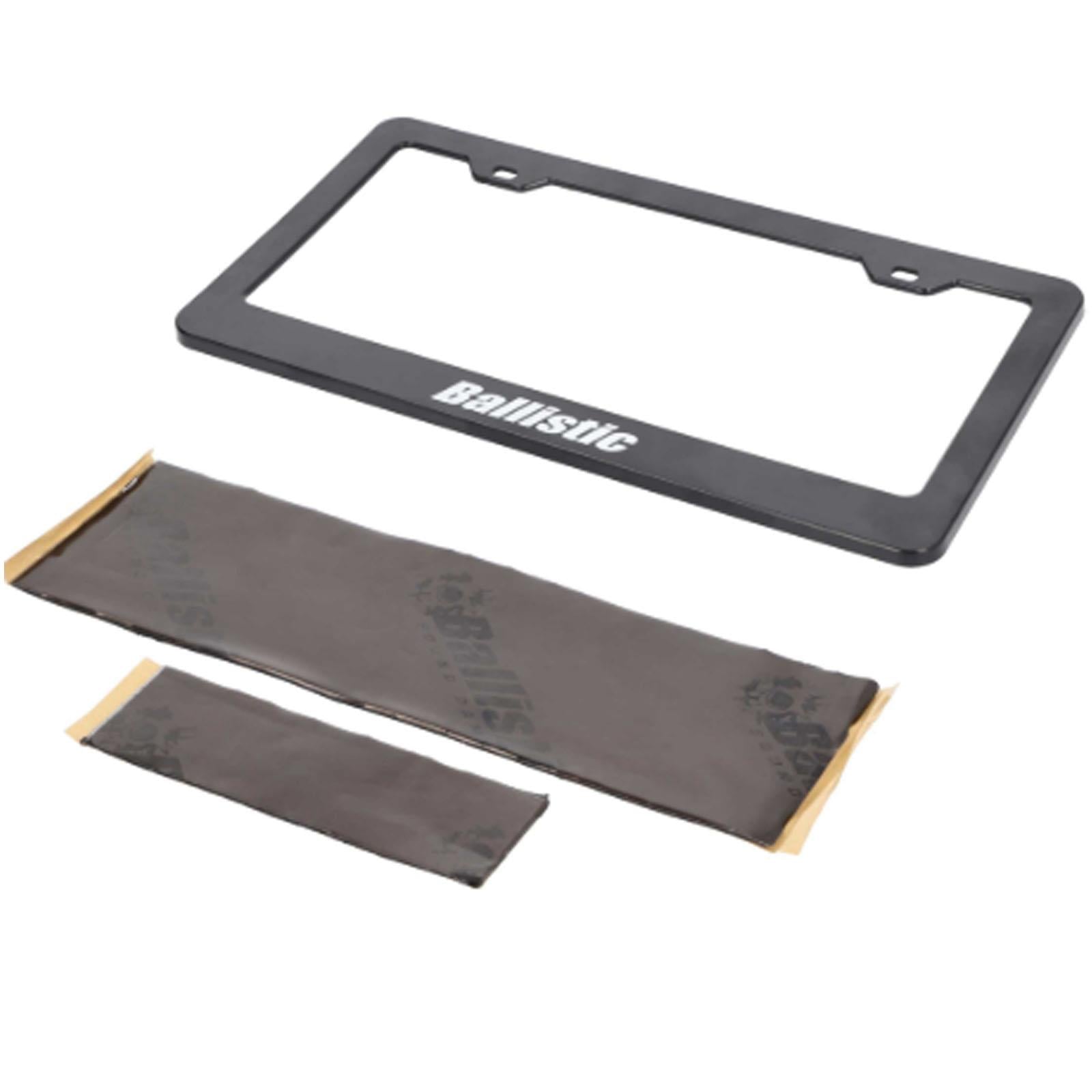 Ballistic SDHP-LIC Licence Plate Kit + 2pc Sound Deadening