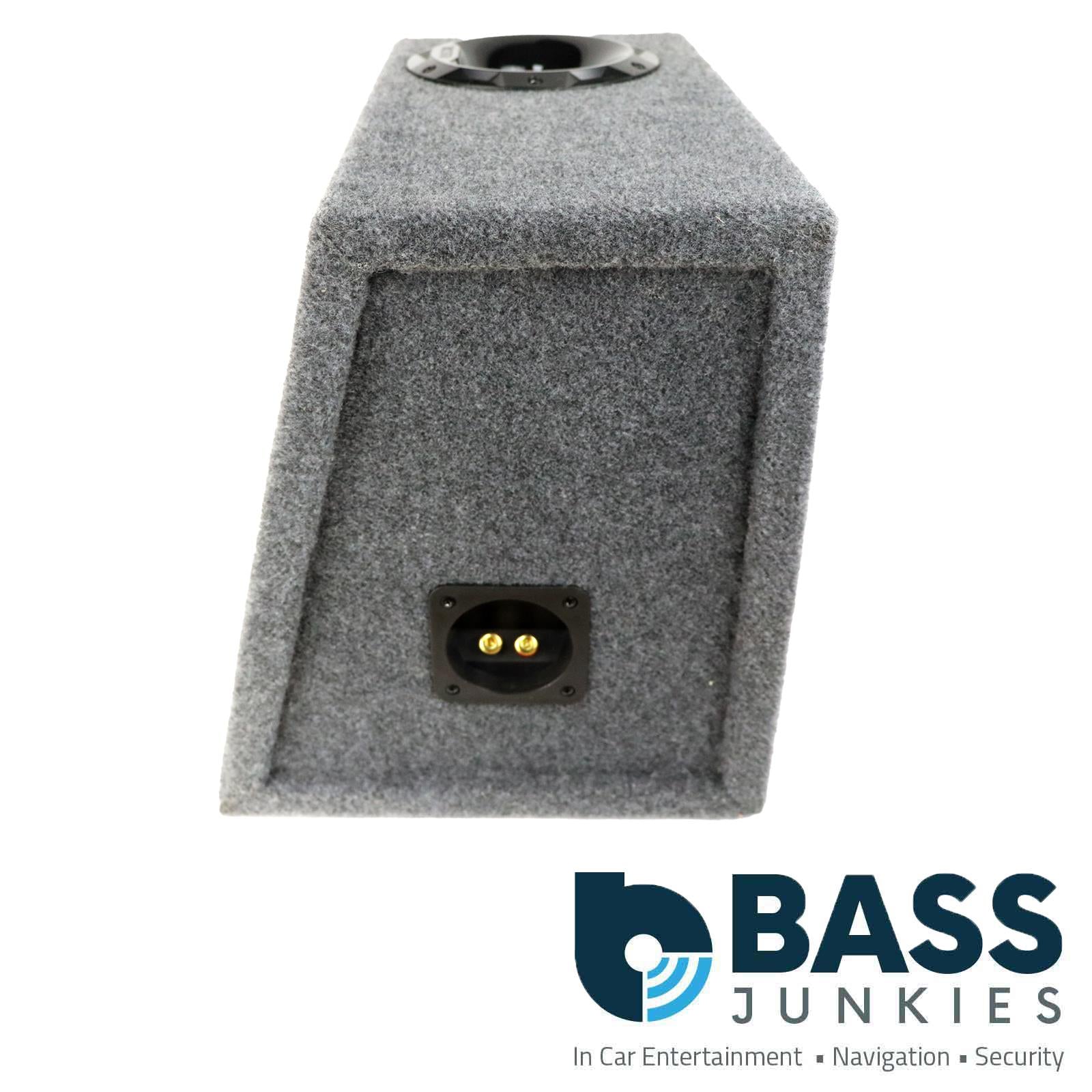 Recoil SUB10PG - Single 25cm 10" Inch Ported Grey Carpet Car Subwoofer Bass Box