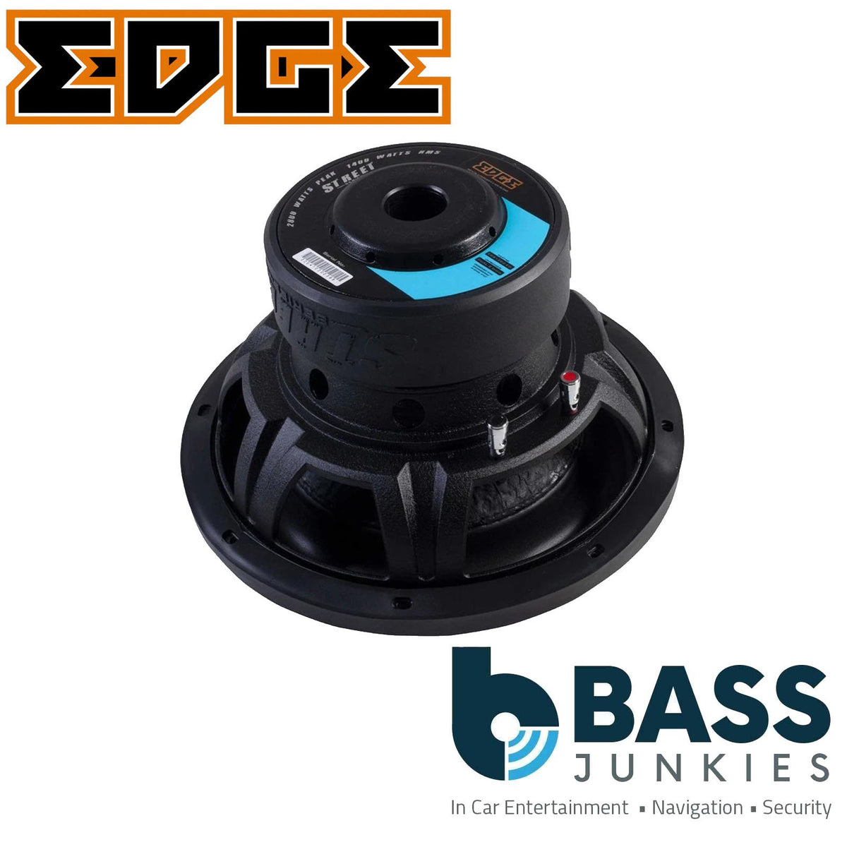 EDGE Street Series EDS12D2-E3 - 12 inch 3200 Watts Bass Car Audio Subwoofer