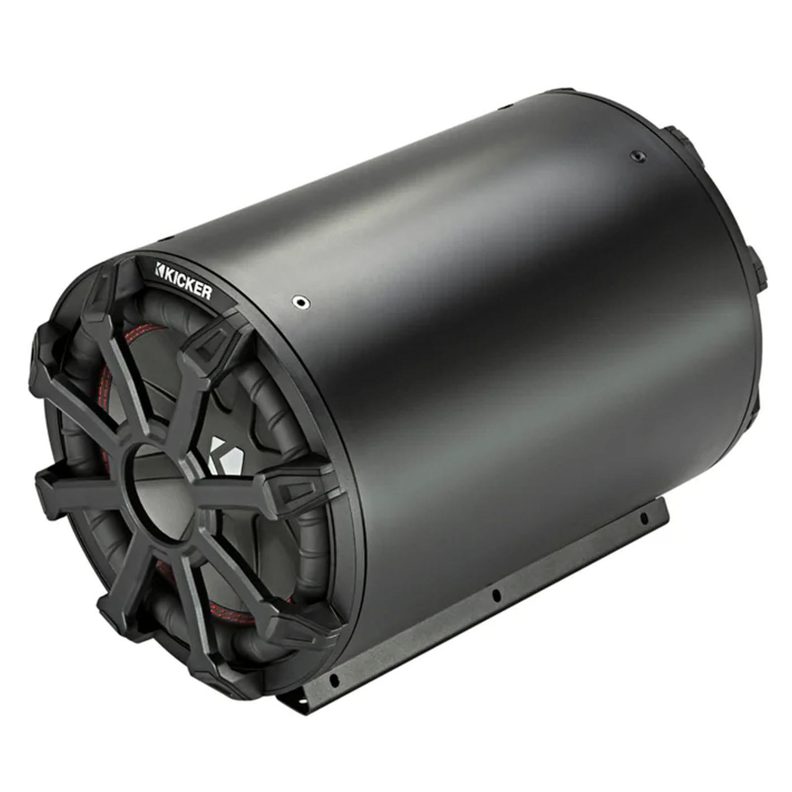 Kicker 46CWTB84 - 600W 8" Weatherproof Car Sub Subwoofer Tube Enclosure 4 Ohm