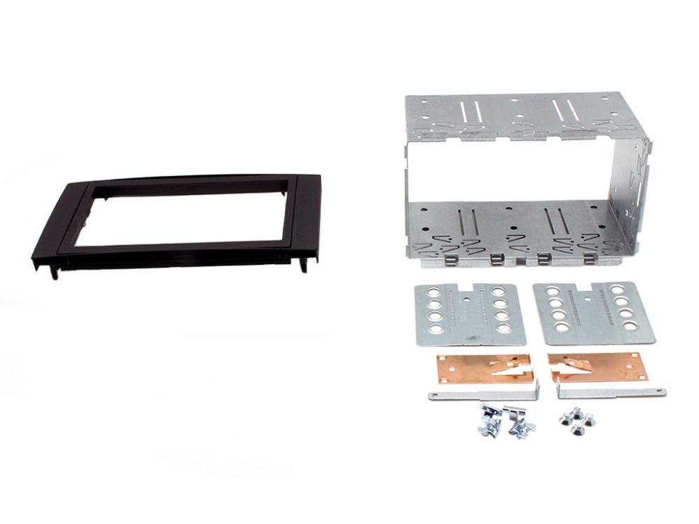 Connects2 CT23FD01A Ford C-Max Fiesta Focus Fusion Galaxy Kuga S-Max Car Stereo Double Din Fascia Panel & Cage Kit