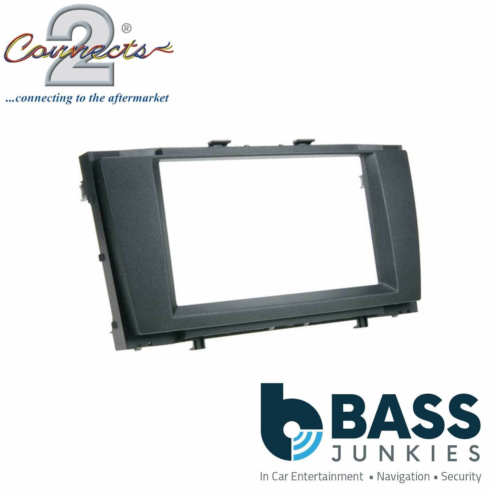 Connects2 CT23TY12 Toyota Avensis 2009 Onwards Car Stereo Double Din Fascia Panel Plate