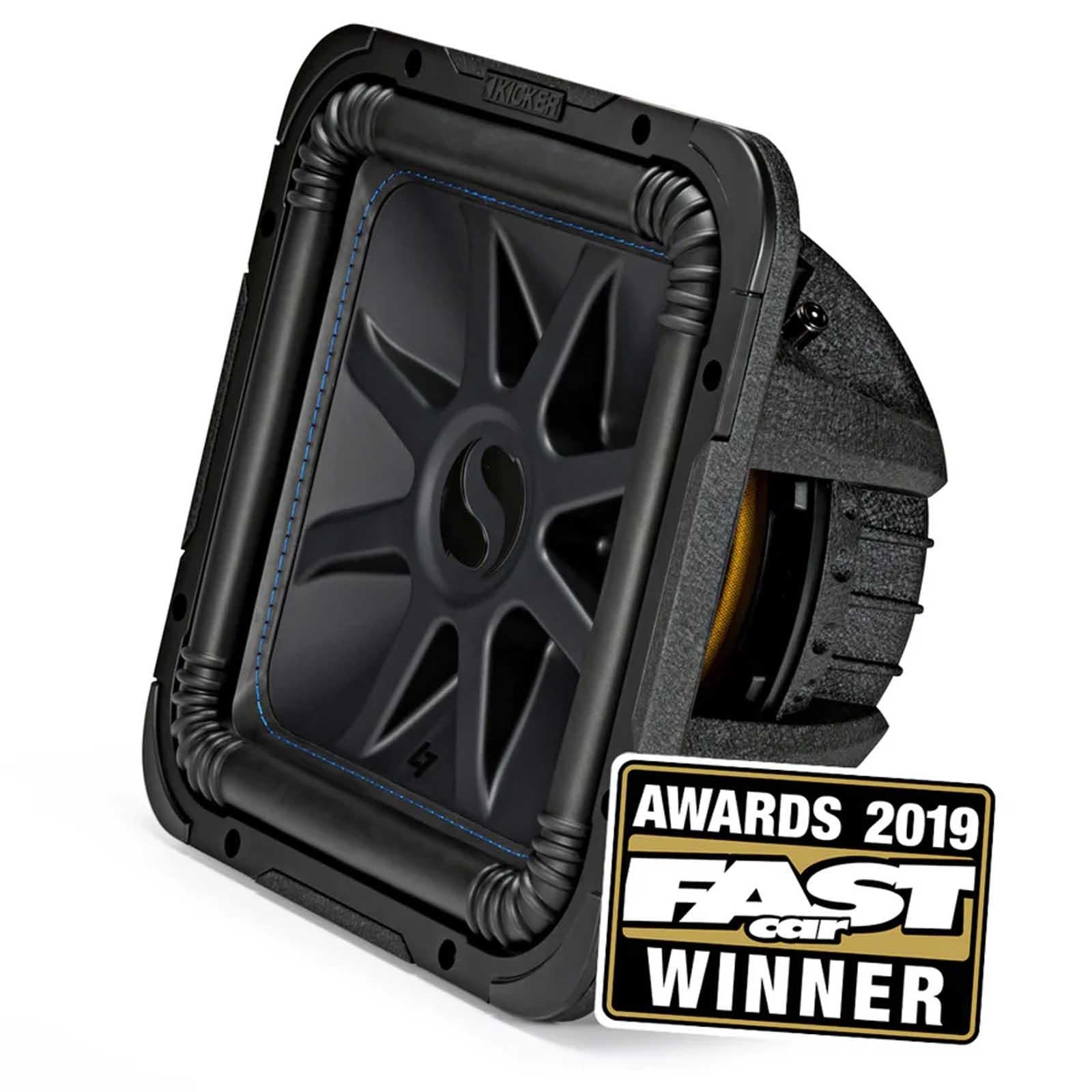 Kicker 44L7S152 - 2000 Watts 15" Solo-Baric L7S Square 2 Ohm Car Sub Subwoofer