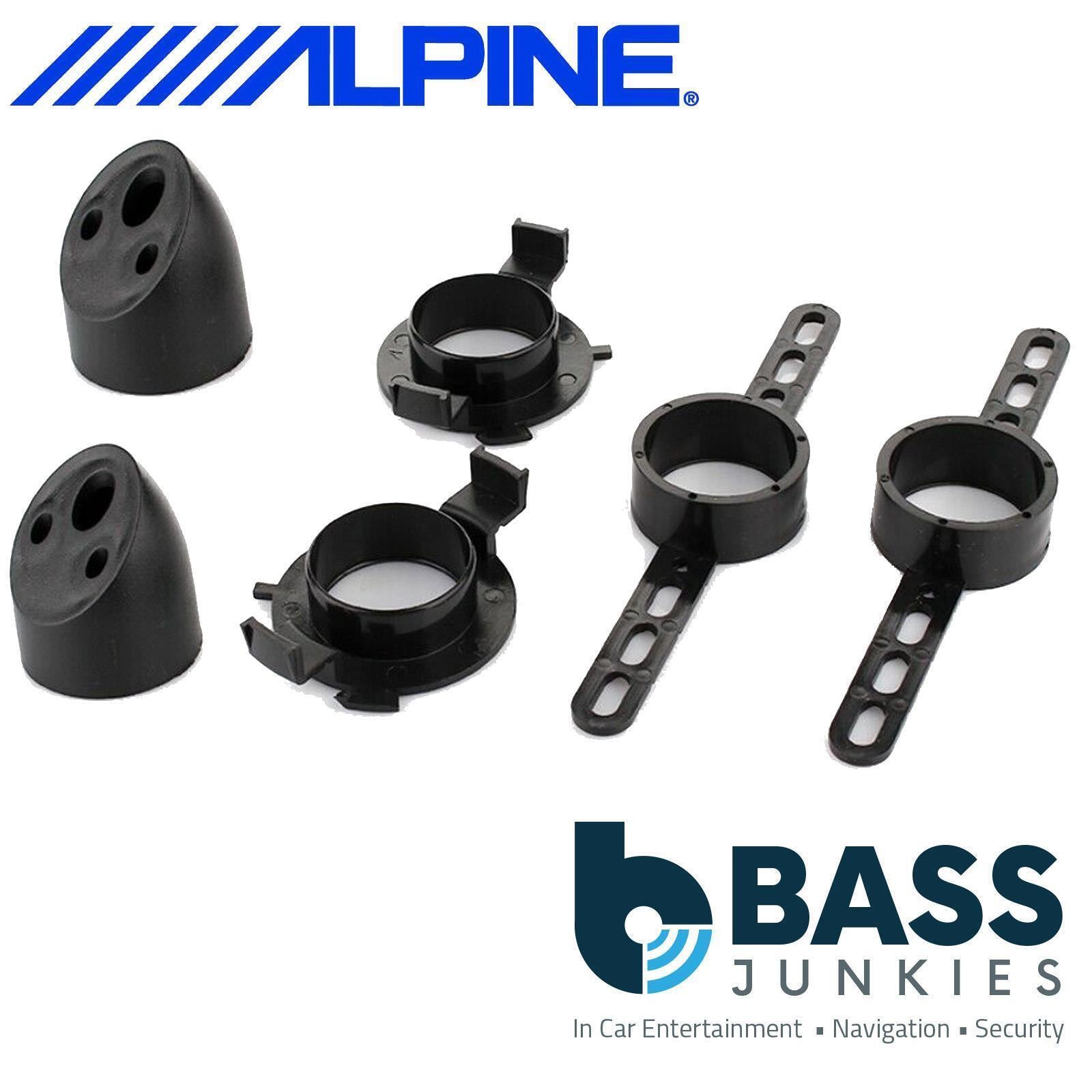 Alpine SXE-17CS - 17CM 6.5" 560 Watts 2 Way Component Kit Door Car Speakers Pair