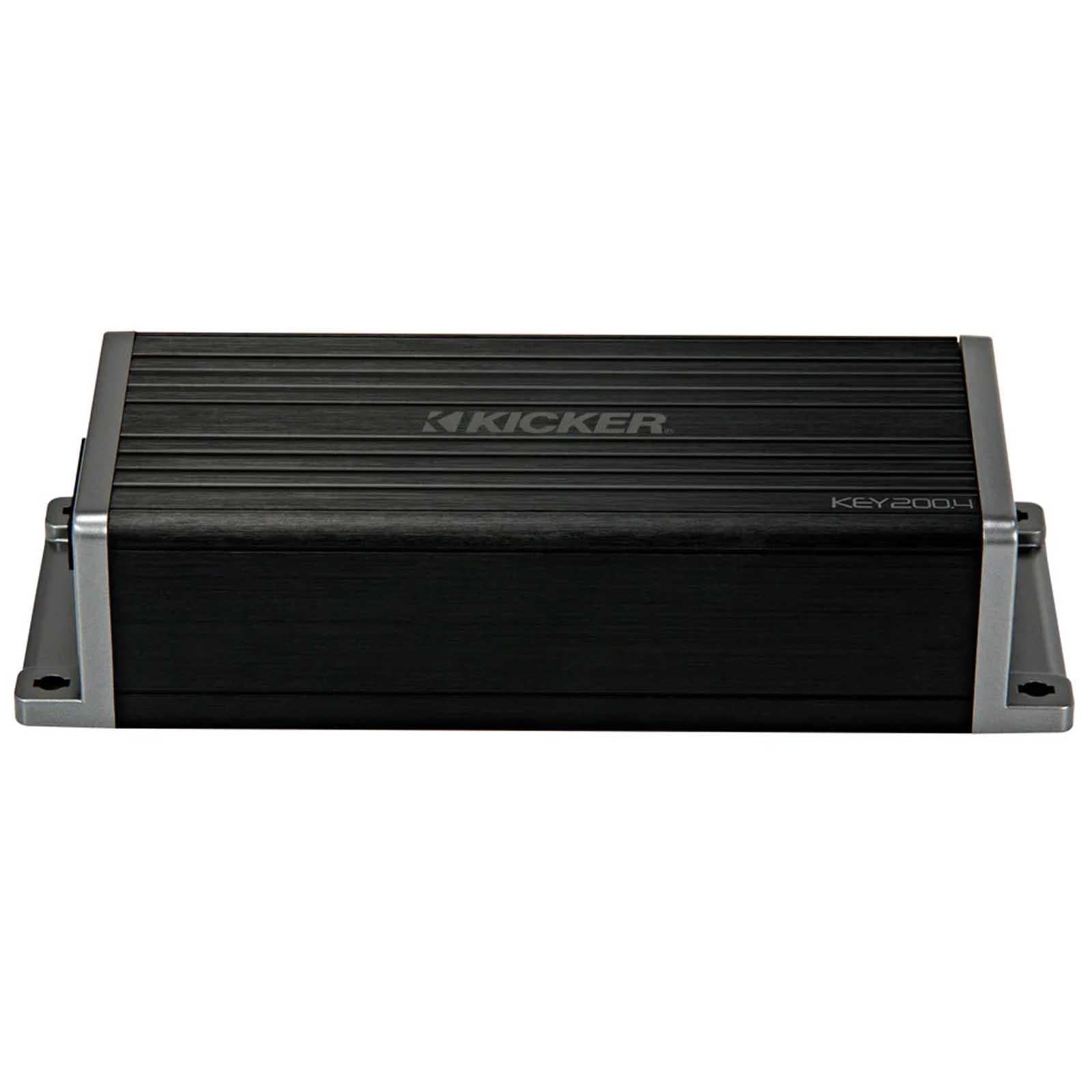 Kicker 47KEY200.4 - 200 Watts 4 Channel Smart DSP Amp Amplifier