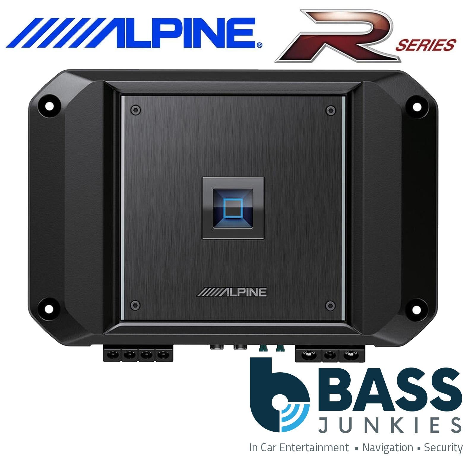 Alpine R2-A75M - R-Series 750 Watts Hi-Res Mono Car Subwoofer Amp Amplifier