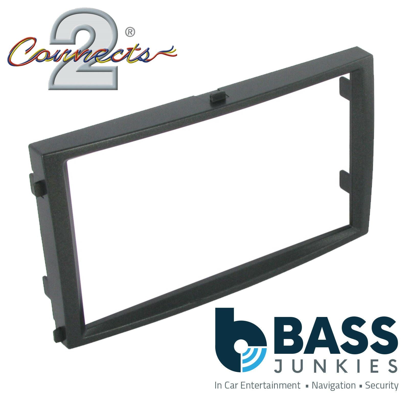 Connects2 CT23SY06 - SSangYong Rexton 2005 - 2013 Double Din Fascia Frame