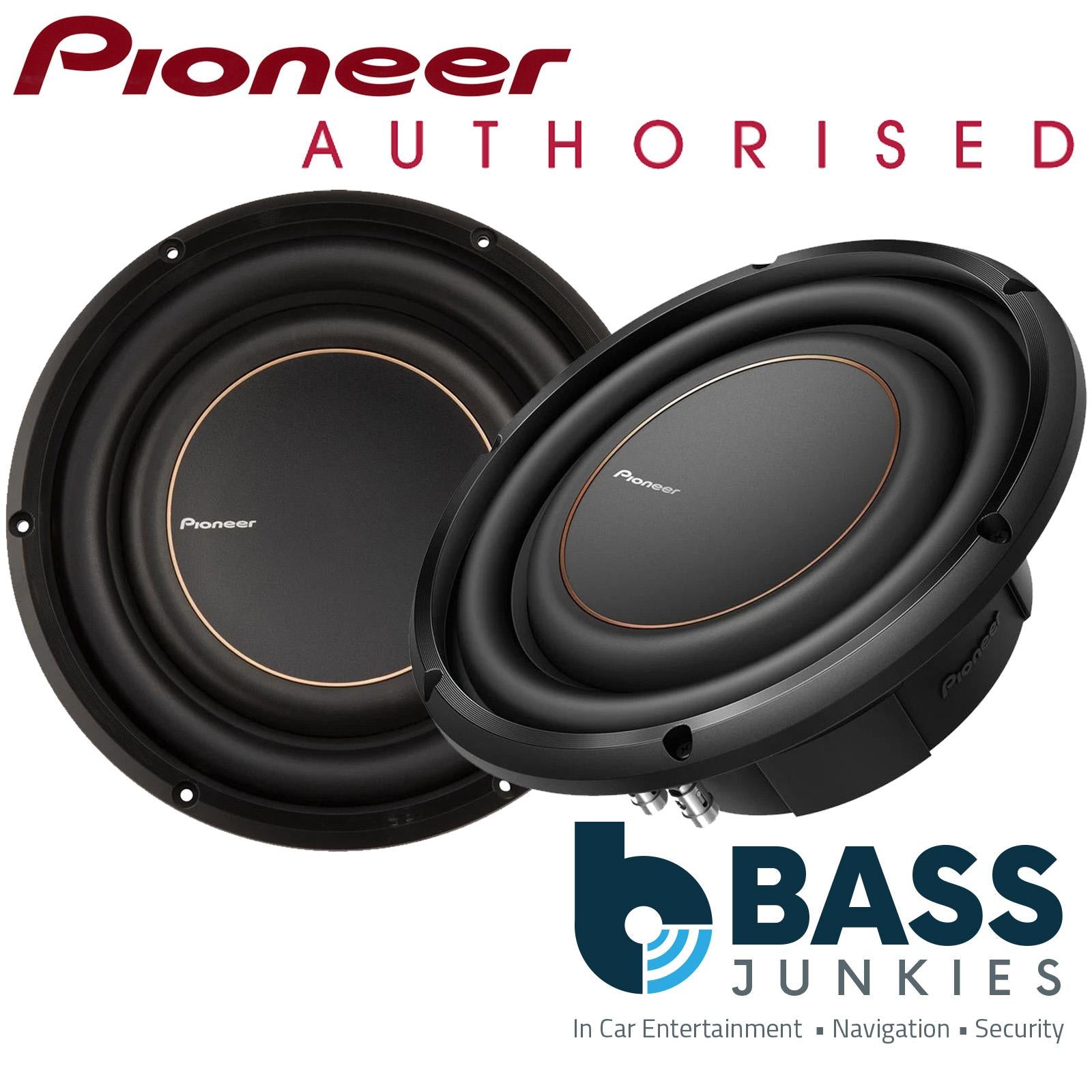 Pioneer TS-D10LS4 - 1300 Watts 10" 25cm 4 Ohm Shallow Mount Car Sub Subwoofer