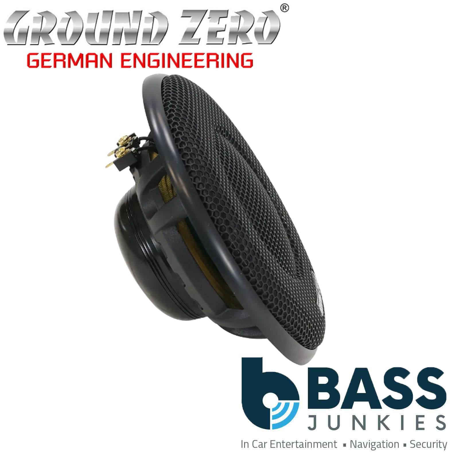 GROUND ZERO GZUC 165.2SQ 230 Watts 6.5″ 2-way Component Speaker System