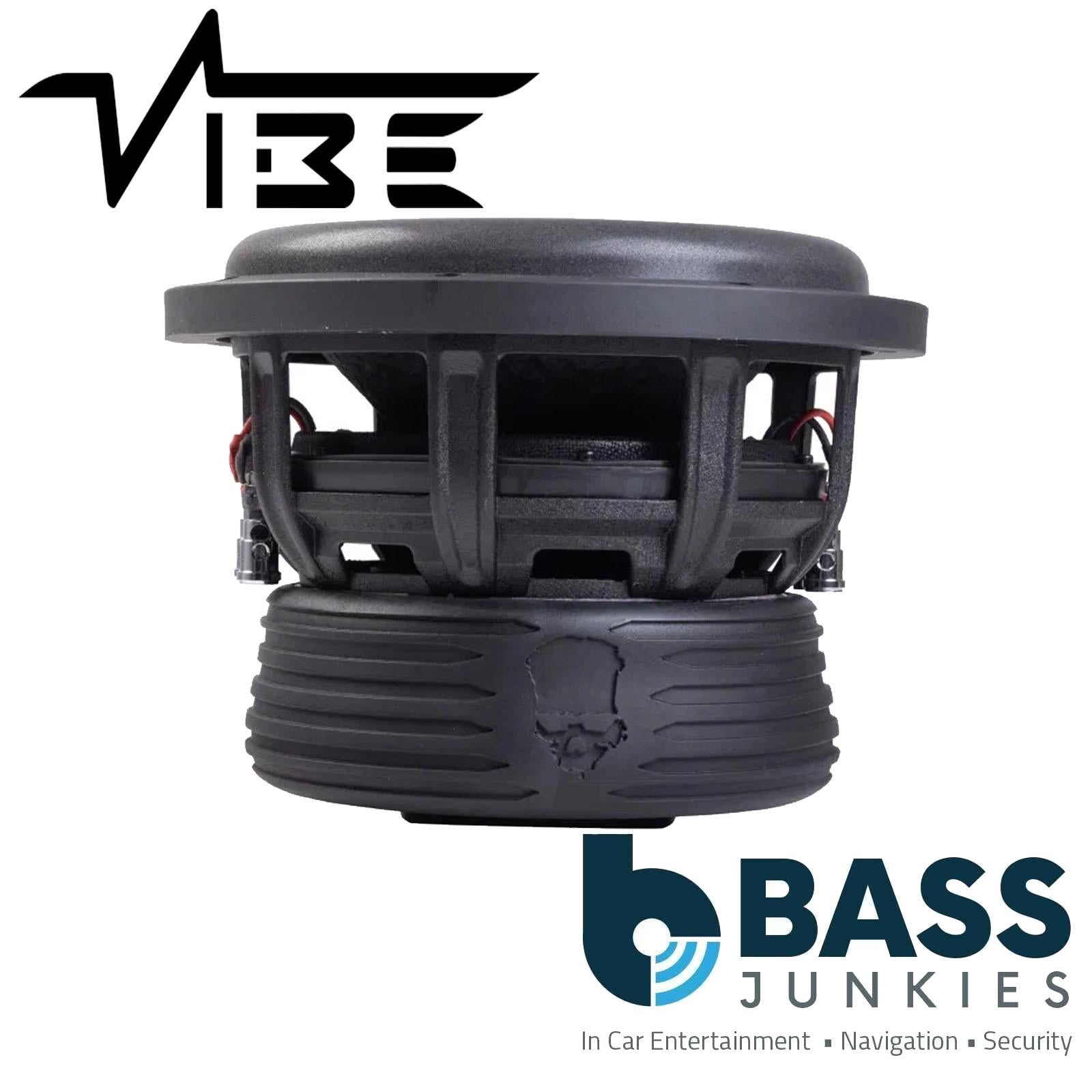 VIBE Black Death BD8D2-V4 - 8inch 2400W 2Ohm SPL Car Audio Bass Subwoofer