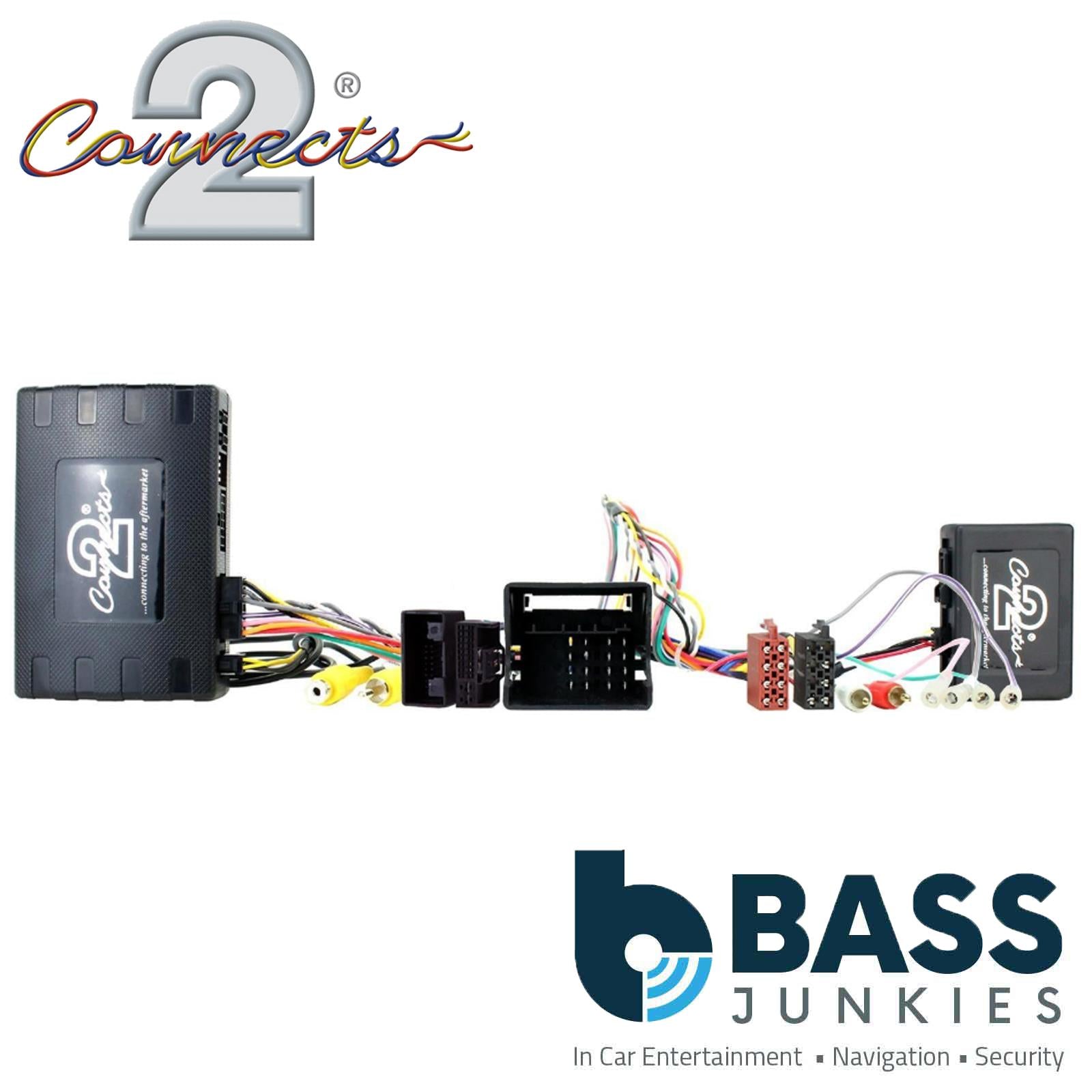 Connects2 Steering Info-adapter for Audi A4 A5 MMI Amplified Vehicles 2008-16