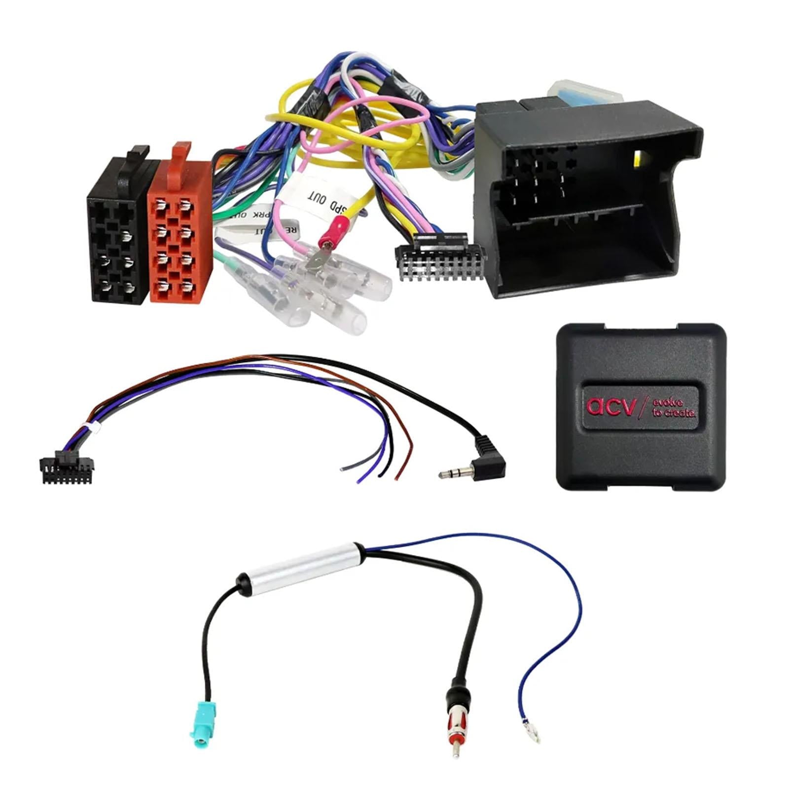 For Mercedes SLK 2008-11 Fascia Panel & CAN Bus Steering Control Interface For 9" Android Car Stereo