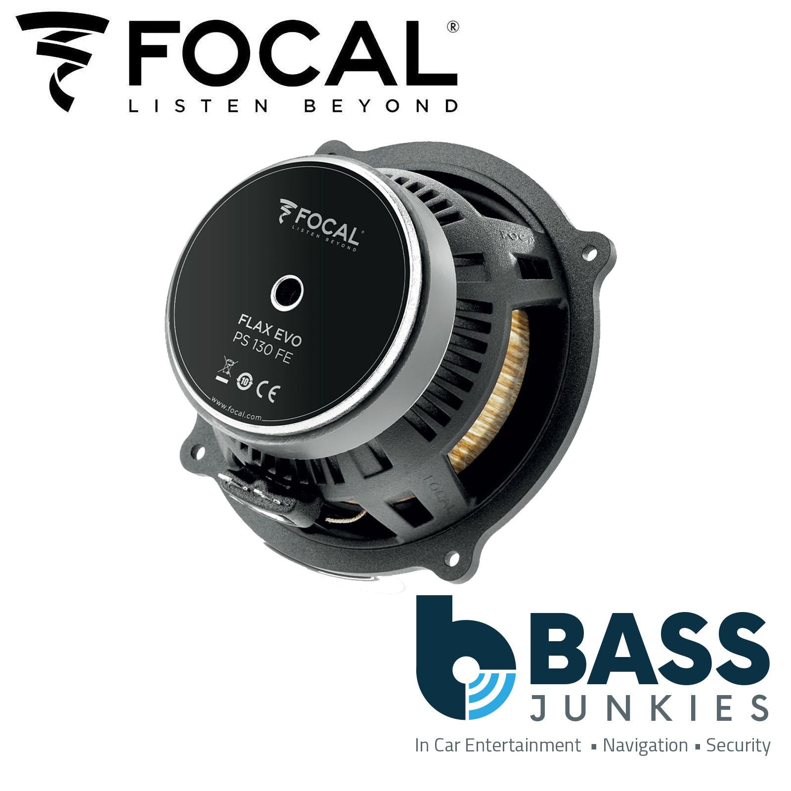 Focal PS130FE - PERFORMANCE FLAX SERIES 130mm 5.25" 240 Watts 2 Way Car Component Kit