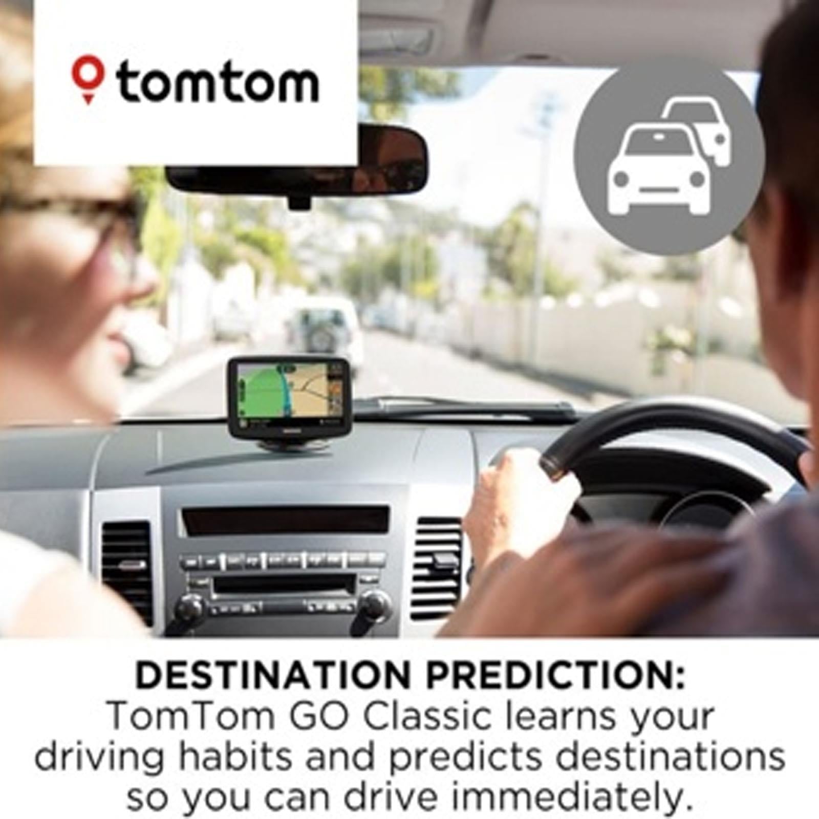 TomTom GO Classic EU 5" GPS Sat Nav UK Europe Touchscreen Navigation System