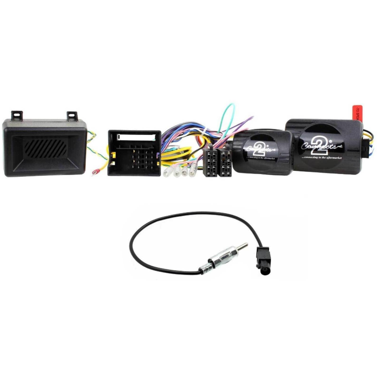 BMW 7 Series (E6 Line) 2001-08 Car Stereo Steering Wheel Interface & Aeriel Kit
