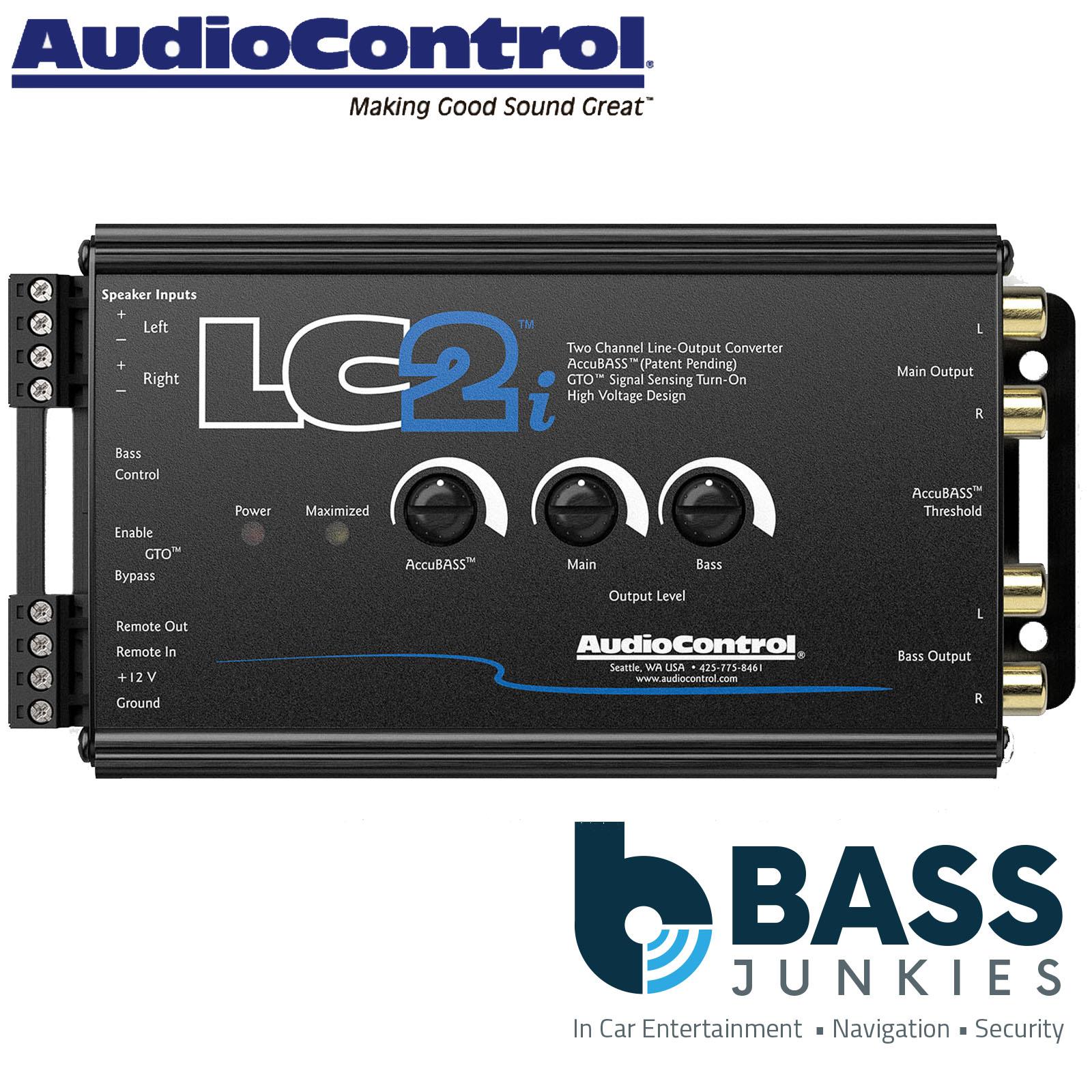 AudioControl LC2i 2-Channel Line Output Converter with AccuBass