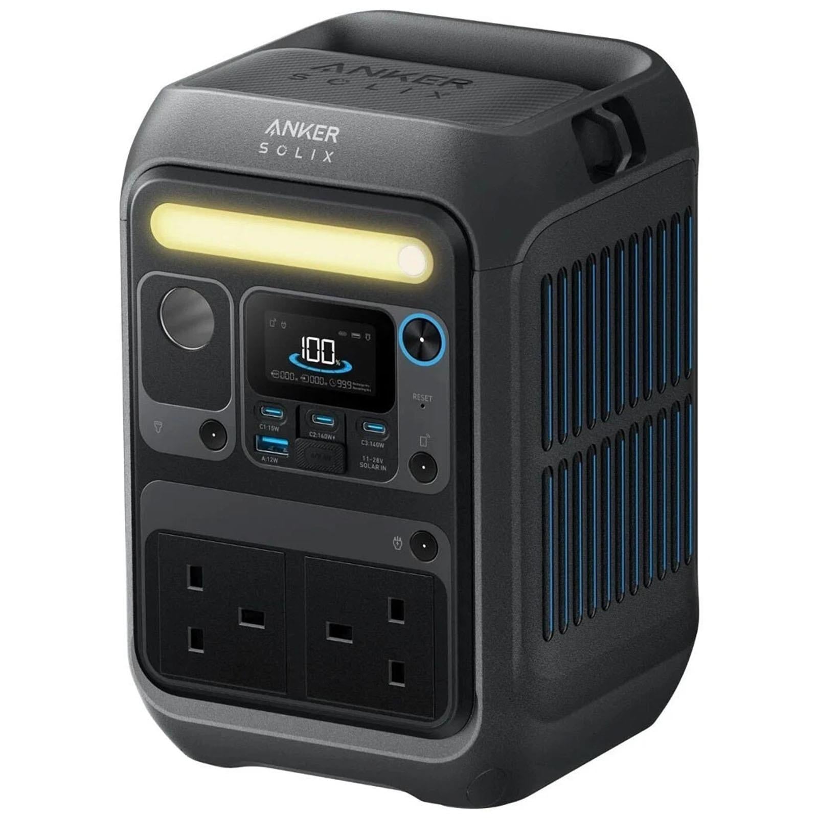 Anker SOLIX C300X AC 288Wh 300W Power Station + PS100X 100W Solar Panel